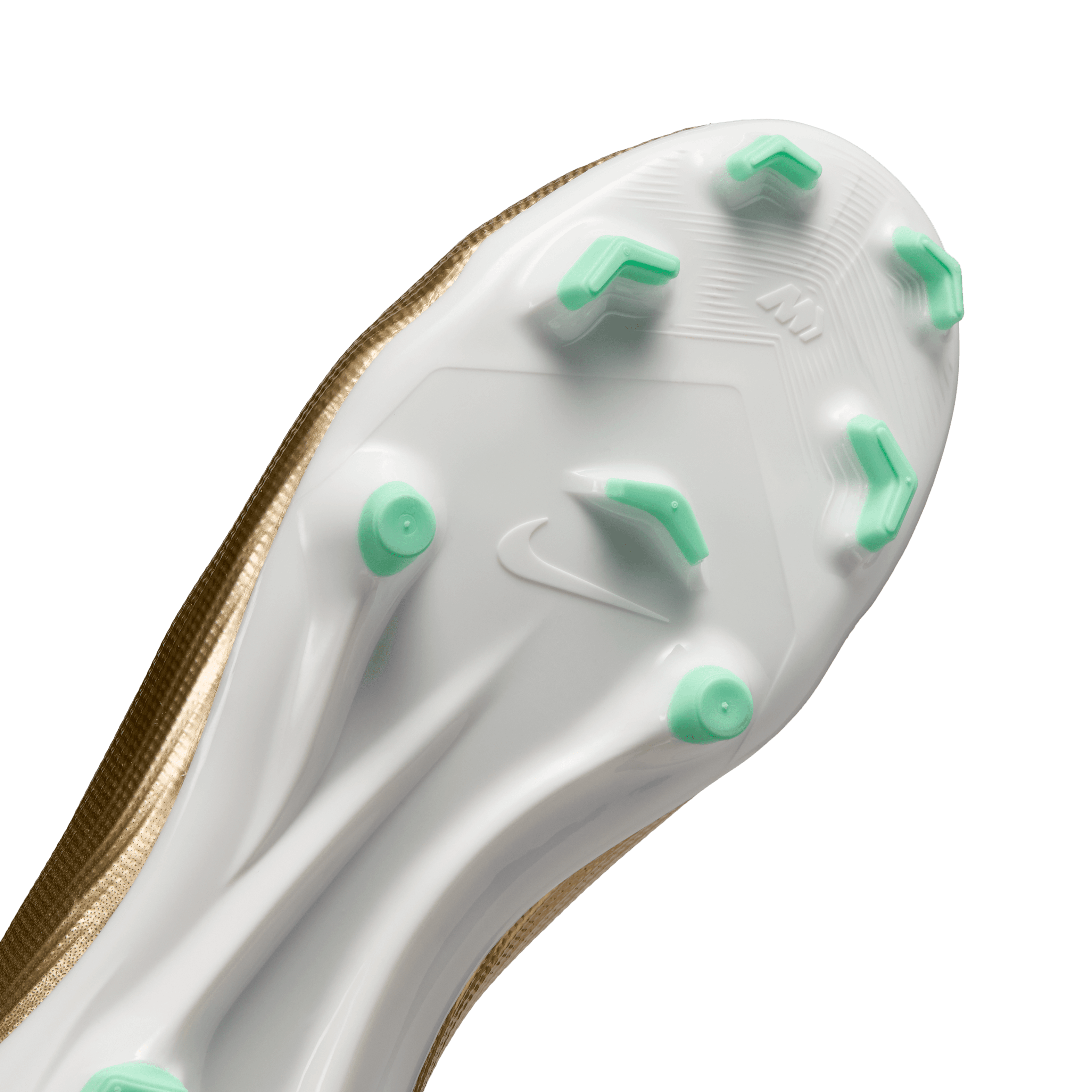 Nike Jr. Mercurial Superfly 11 Academy "Kylian Mbappé" MG-METALLIC GOLD/GREEN GLOW