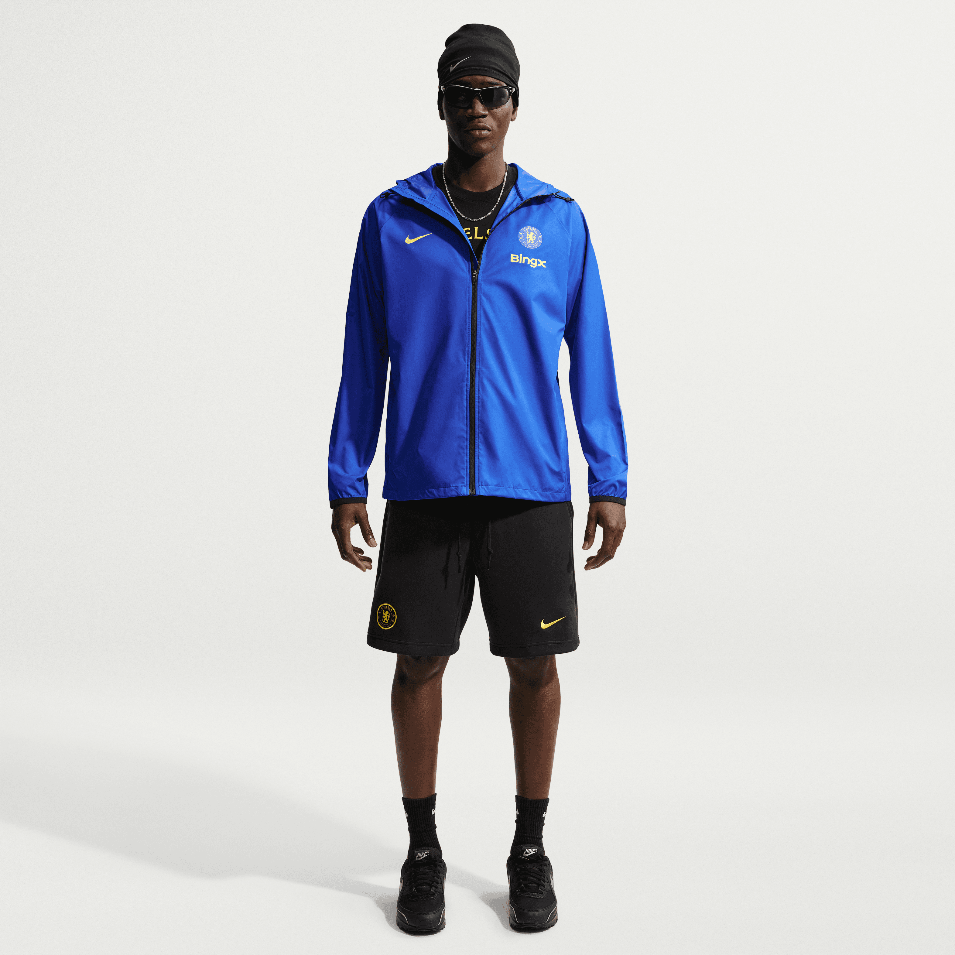 Nike Chelsea FC Academy Pro Storm-FIT Soccer Hooded Rain Jacket
