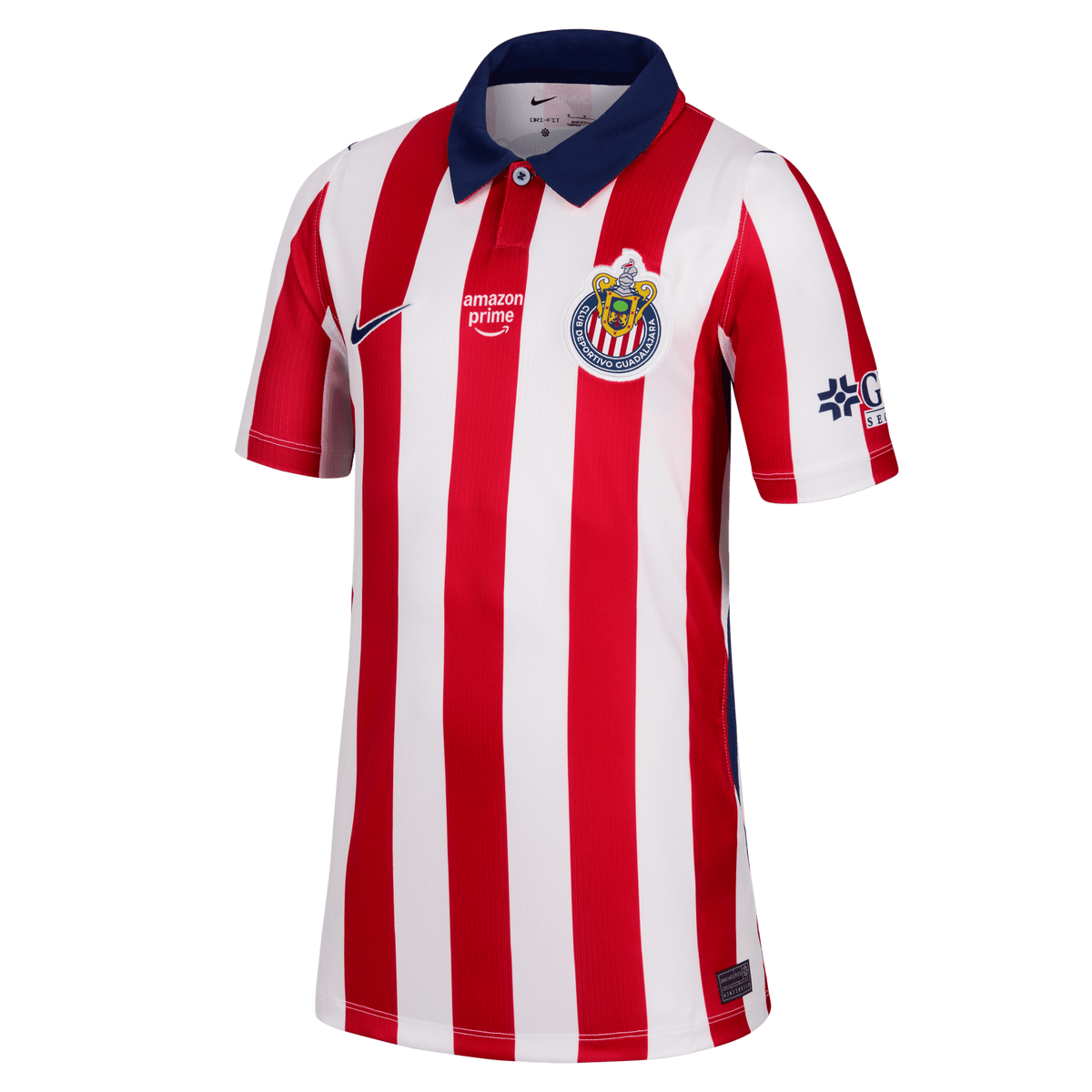 Nike C.D. Guadalajara Stadium Home Big Kids'  Dri-FIT Soccer Replica Jersey 26/27