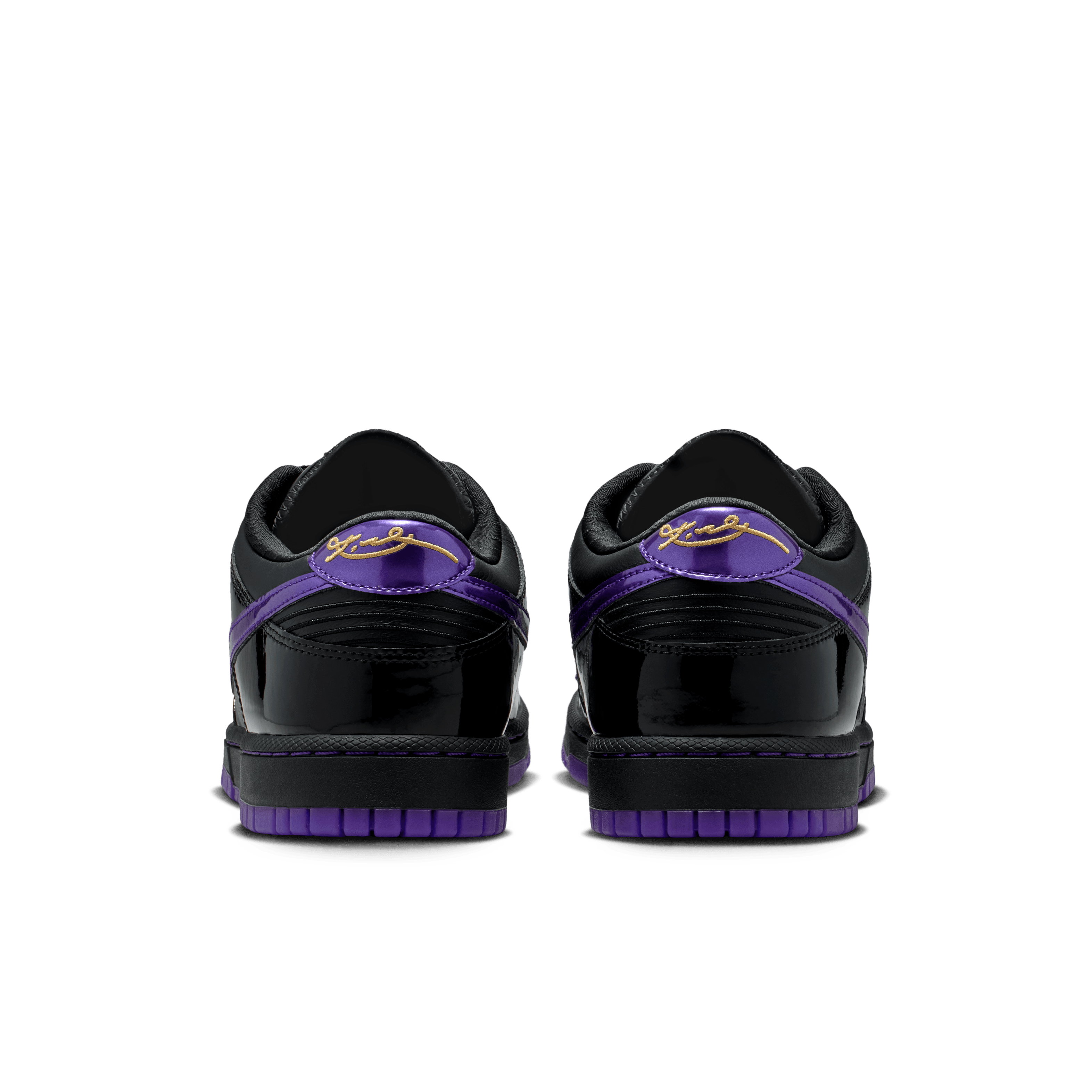 Nike Big Kids Kobe Bryant x FC Barcelona Dunk Low Pro - Black/Field Purple