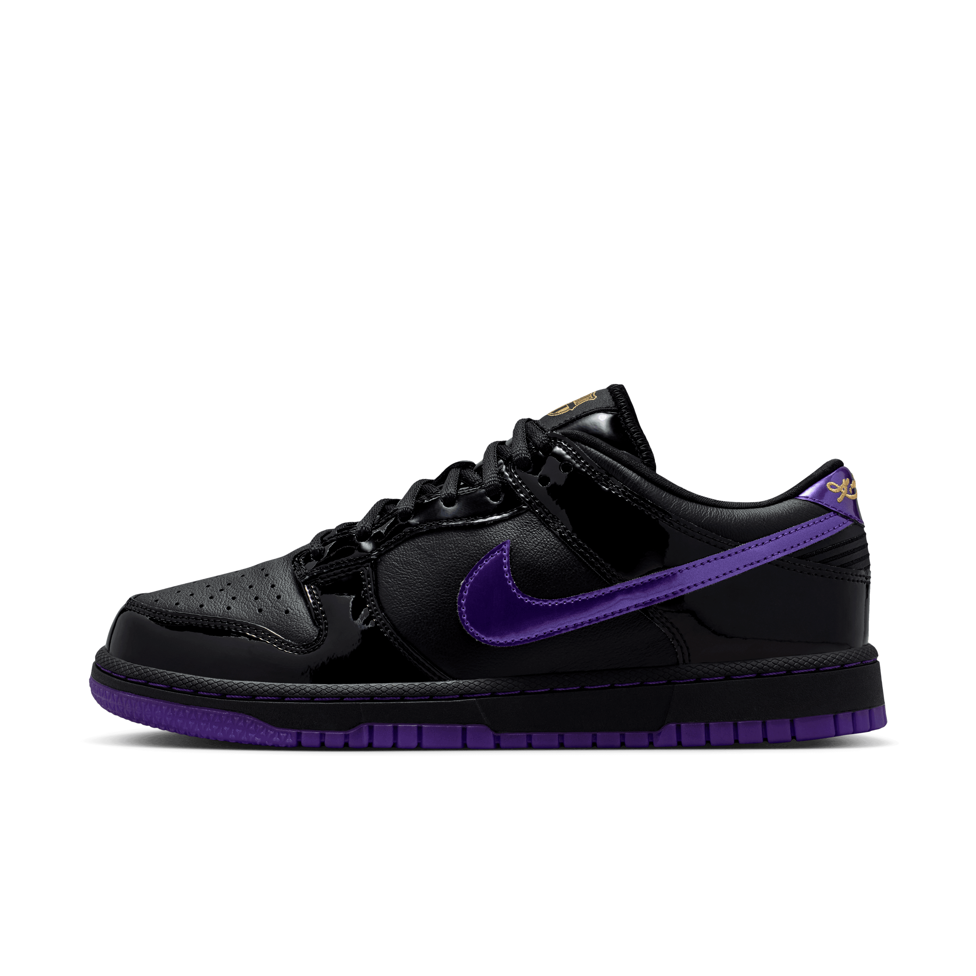 Nike Big Kids Kobe Bryant x FC Barcelona Dunk Low Pro - Black/Field Purple