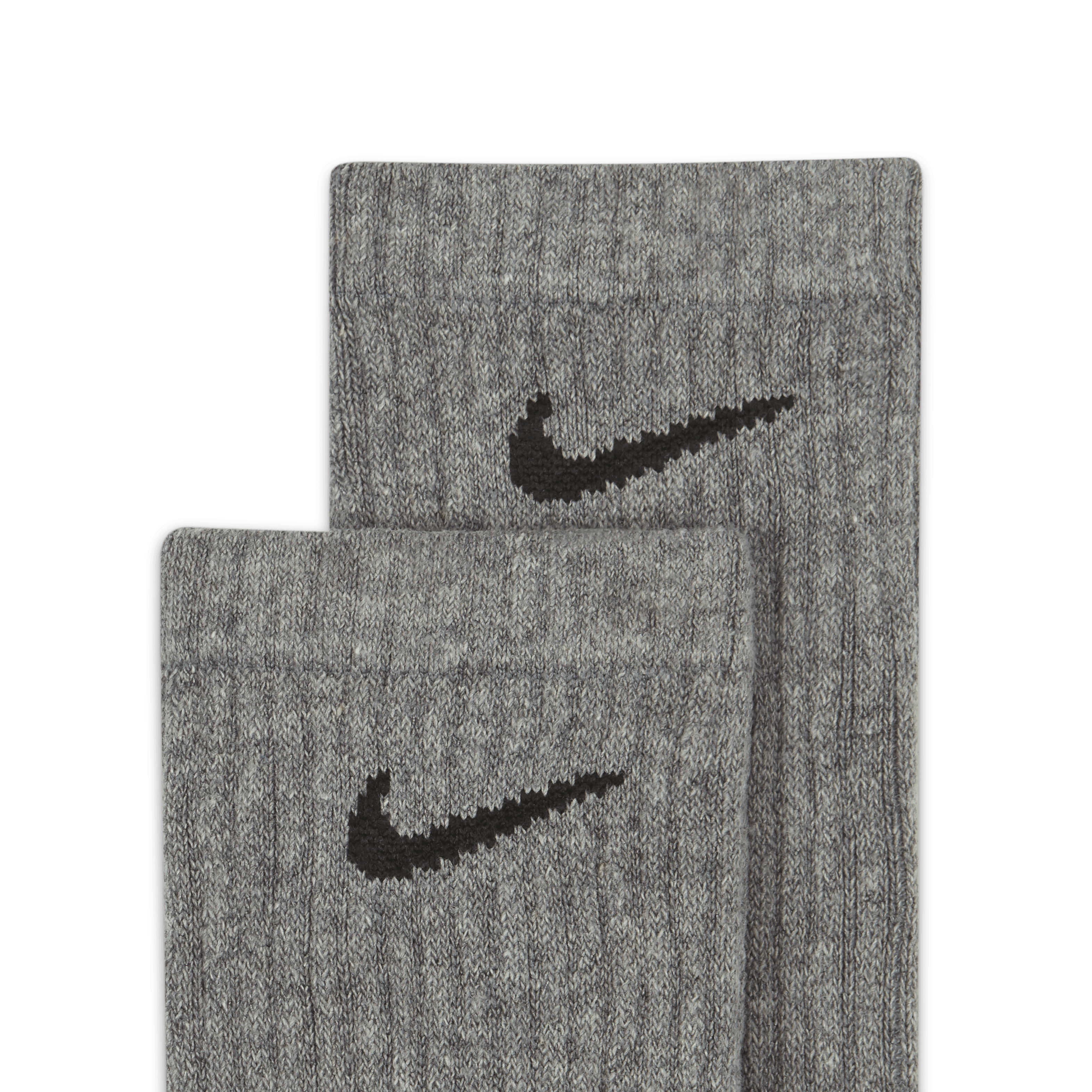 Nike Everyday Cushioned Training Crew Socks (6 Pairs)-Heather Grey