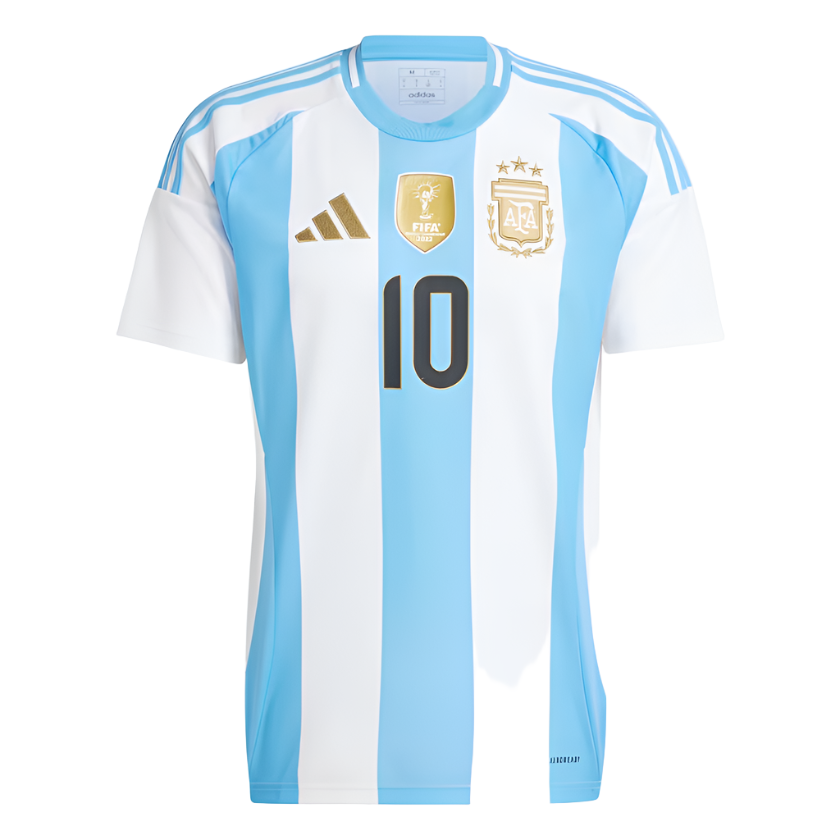 Adidas Men's Argentina (MESSI #10) Home Stadium Jersey 2024