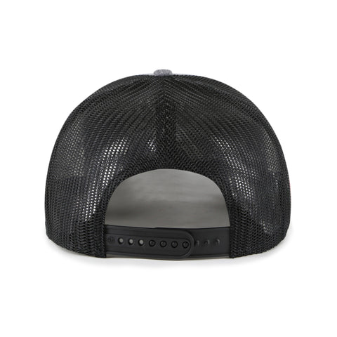 '47 Brand Los Angeles Dodgers Charcoal Carbon Trucker Adjustable Snapback Hat