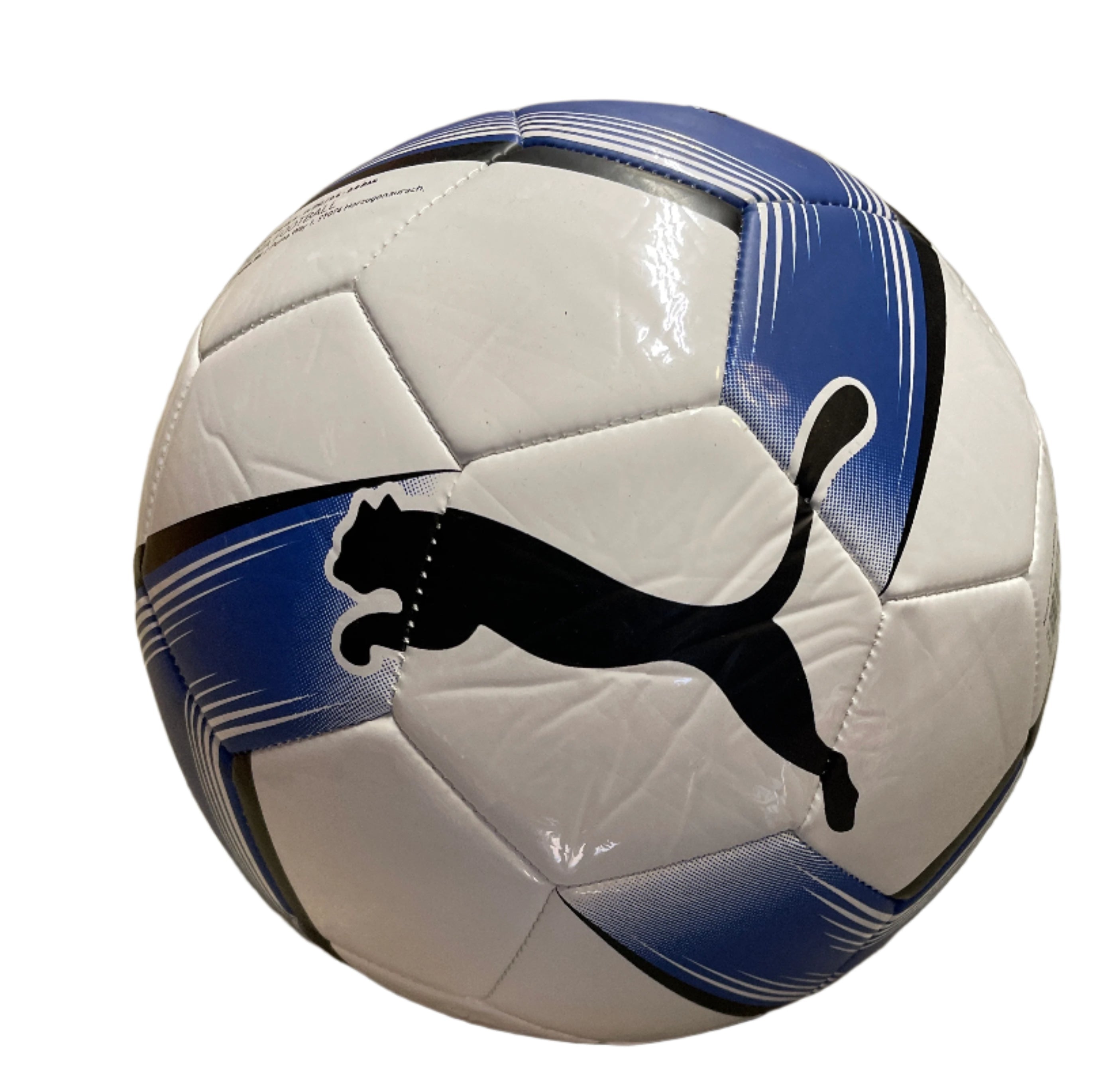 Puma Prestige Soccer Ball-White/Team Royal