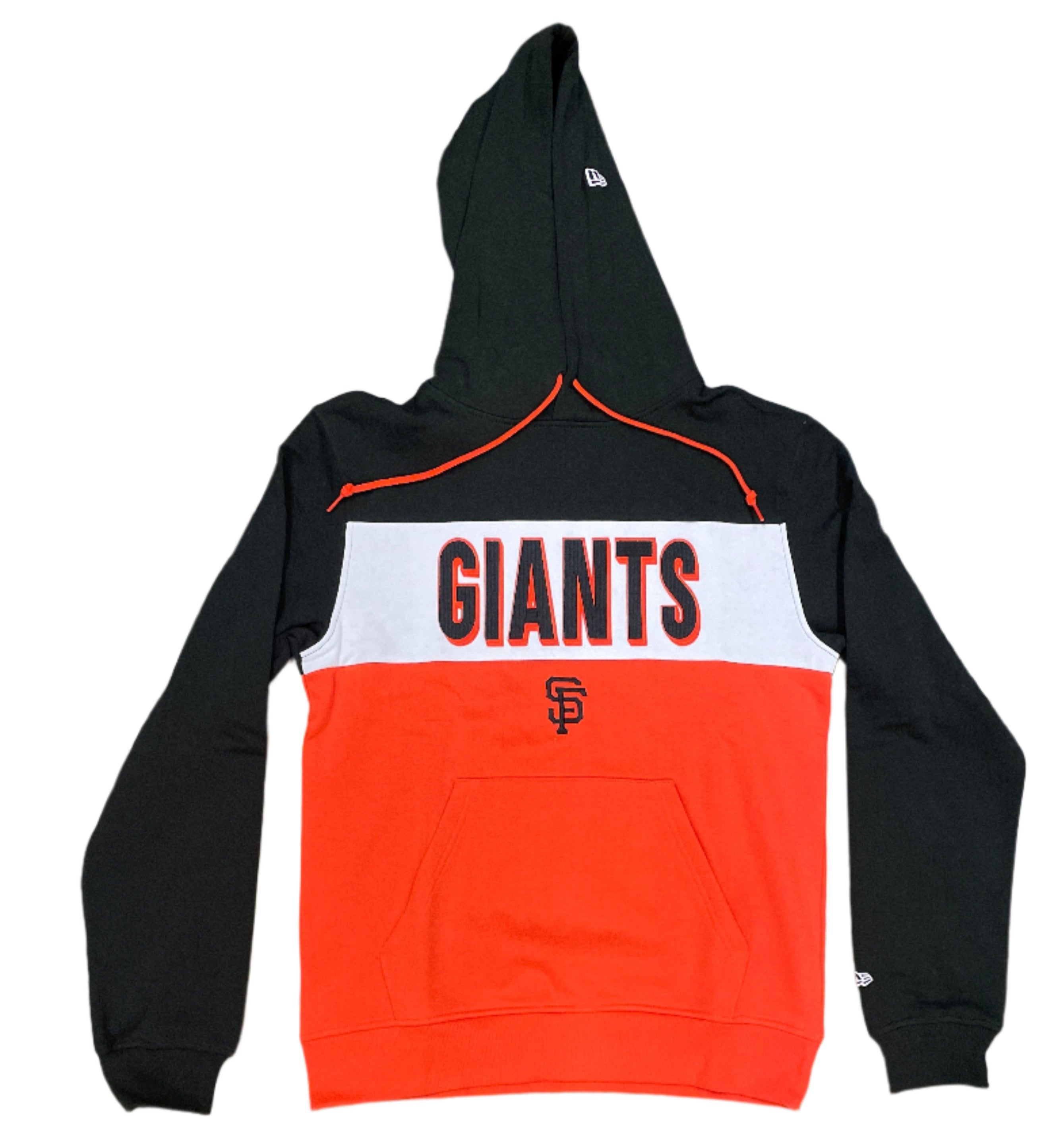 New Era Men's San Francisco Giants Hoodie-Orange/Black