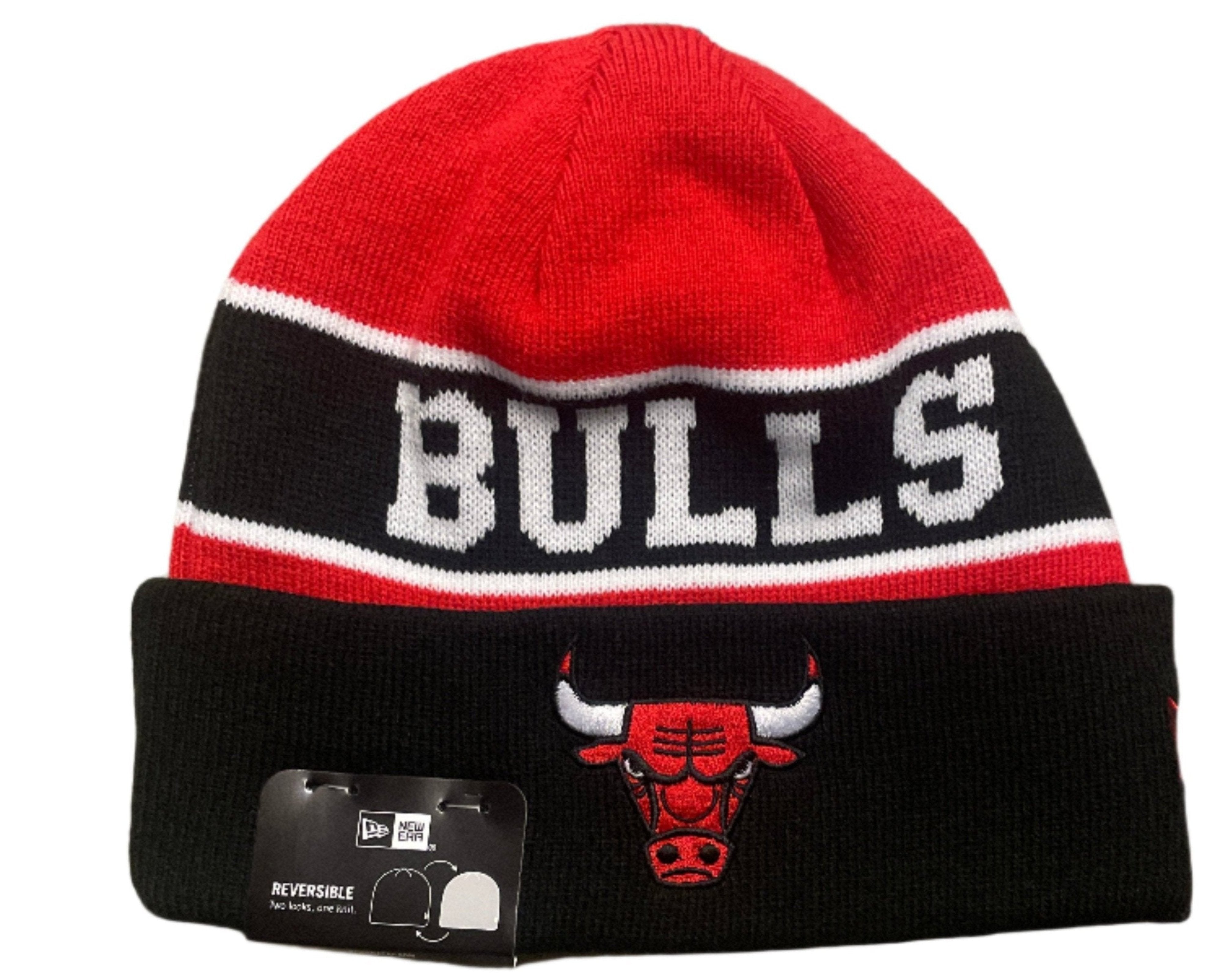 New Era Chicago Bulls Reverse Cuffed Knit