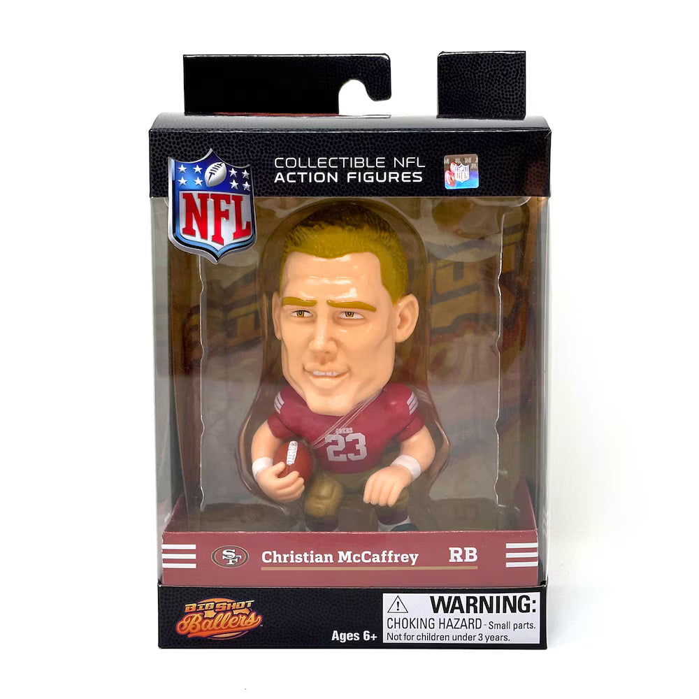 Christian McCaffrey (San Francisco 49ers) NFL Big Shot Ballers 5" Figure
