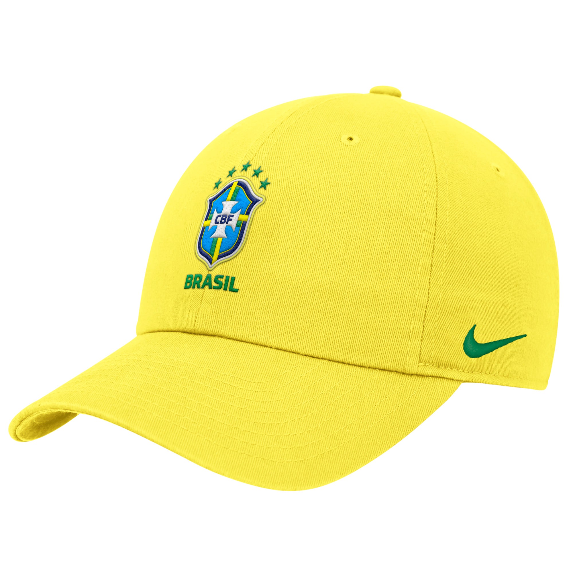 Nike Brazil Club Cap Adjustable Hat-Yellow