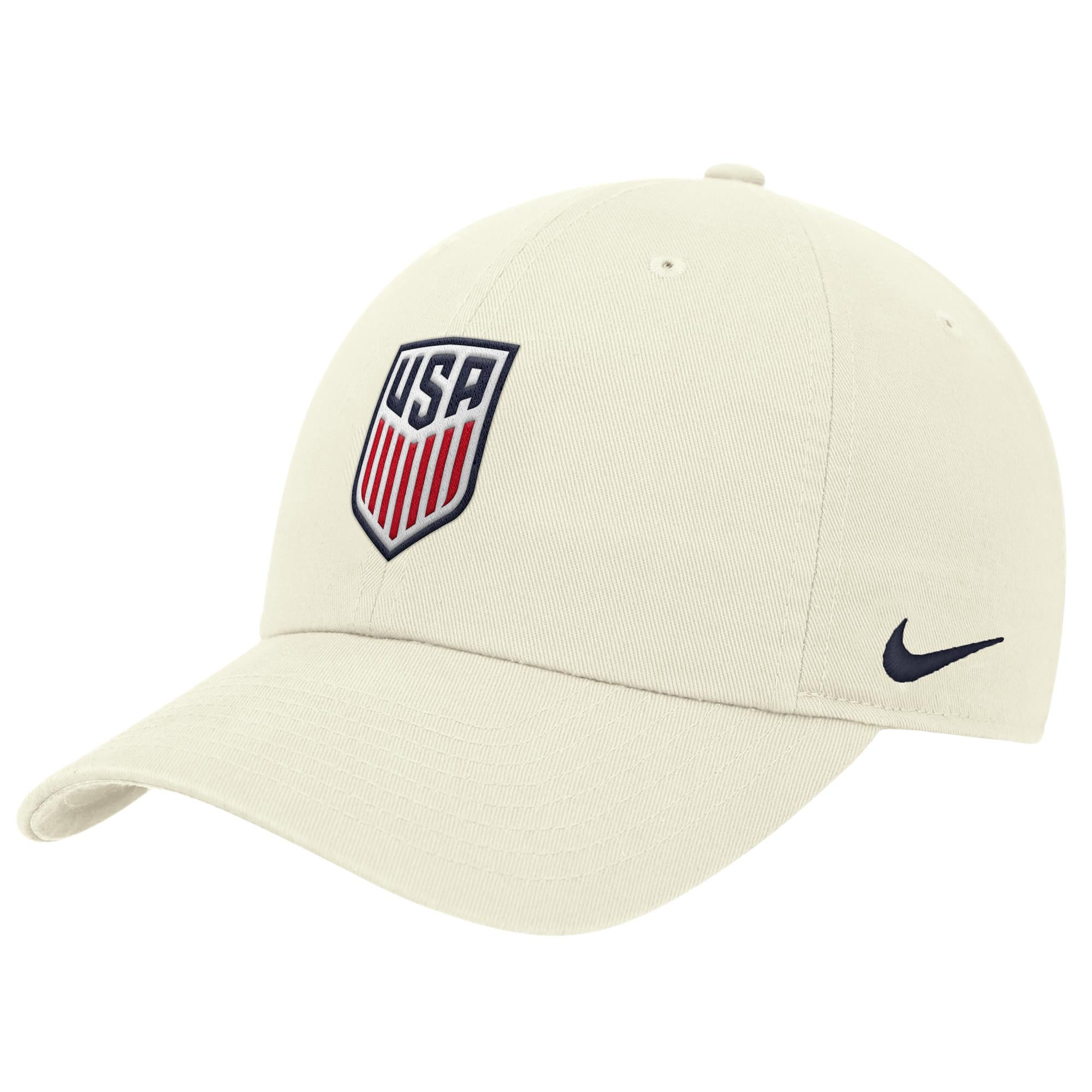 Nike USMNT Club Cap Adjustable Hat-White