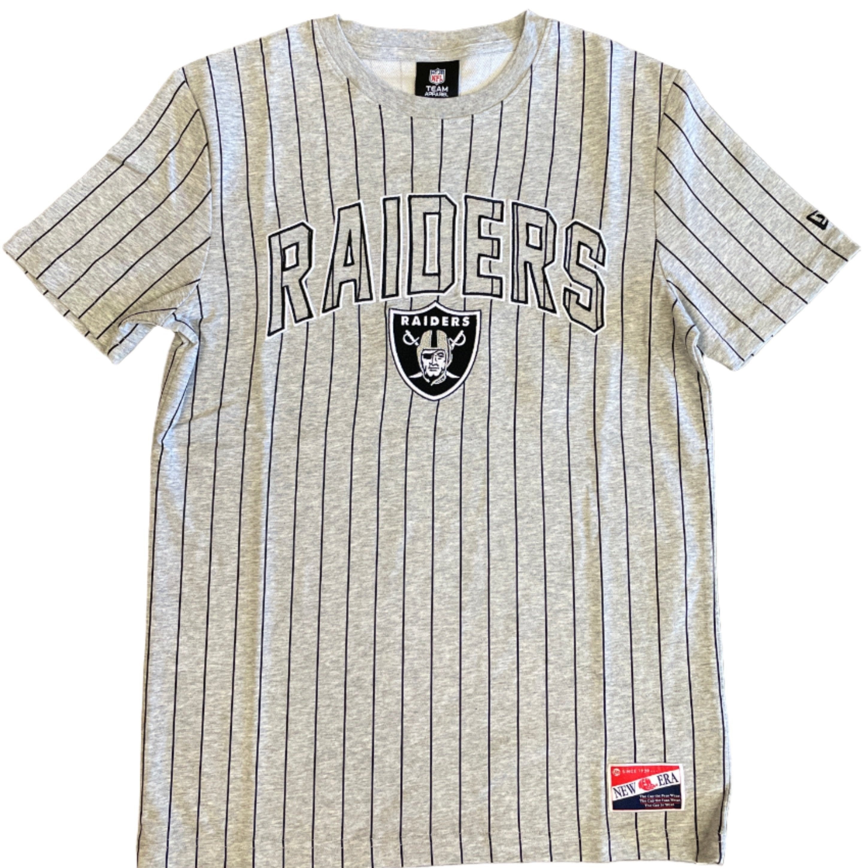 New Era Men's Las Vegas Raiders Pinstripe T-Shirt -