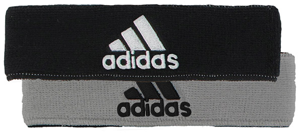 Adidas Interval Reversible Headband - Black/Grey