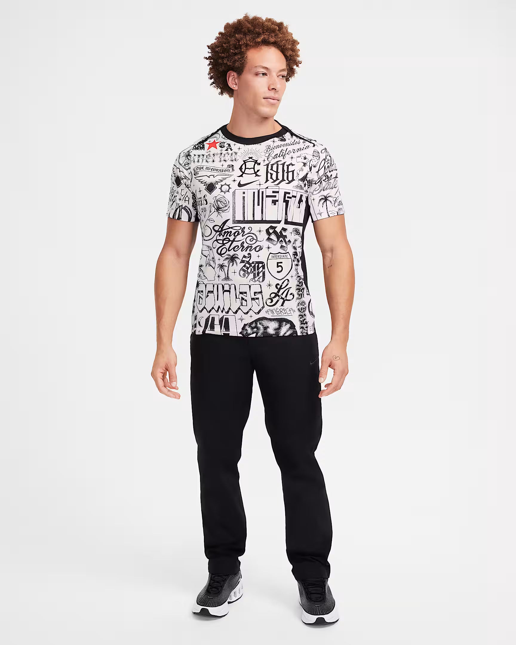 Nike Club América Academy Pro SE  Dri-FIT Soccer Pre-Match Short-Sleeve Top