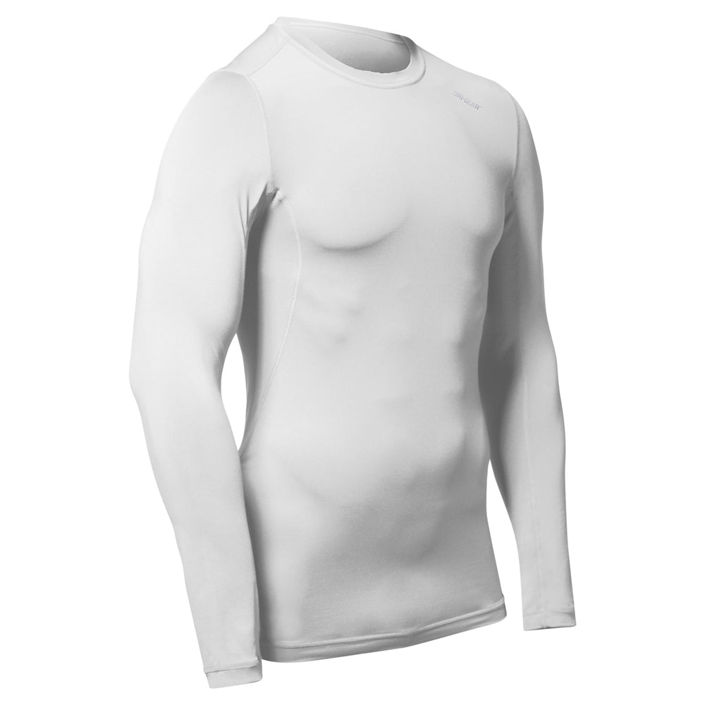 Champro Youth Lightning Long Sleeve Compression Shirt-White