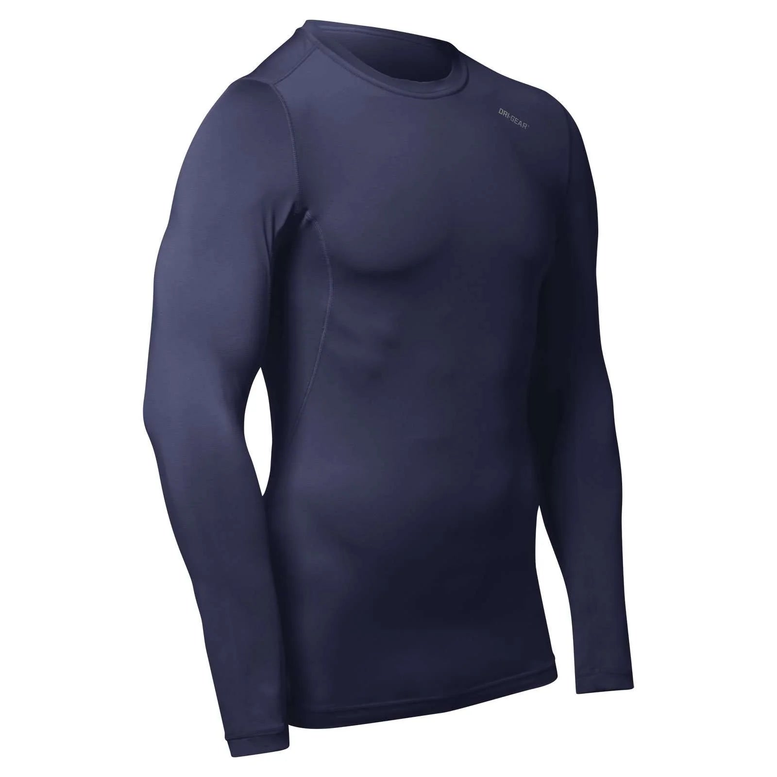 Champro Youth Lightning Long Sleeve Compression Shirt-Navy