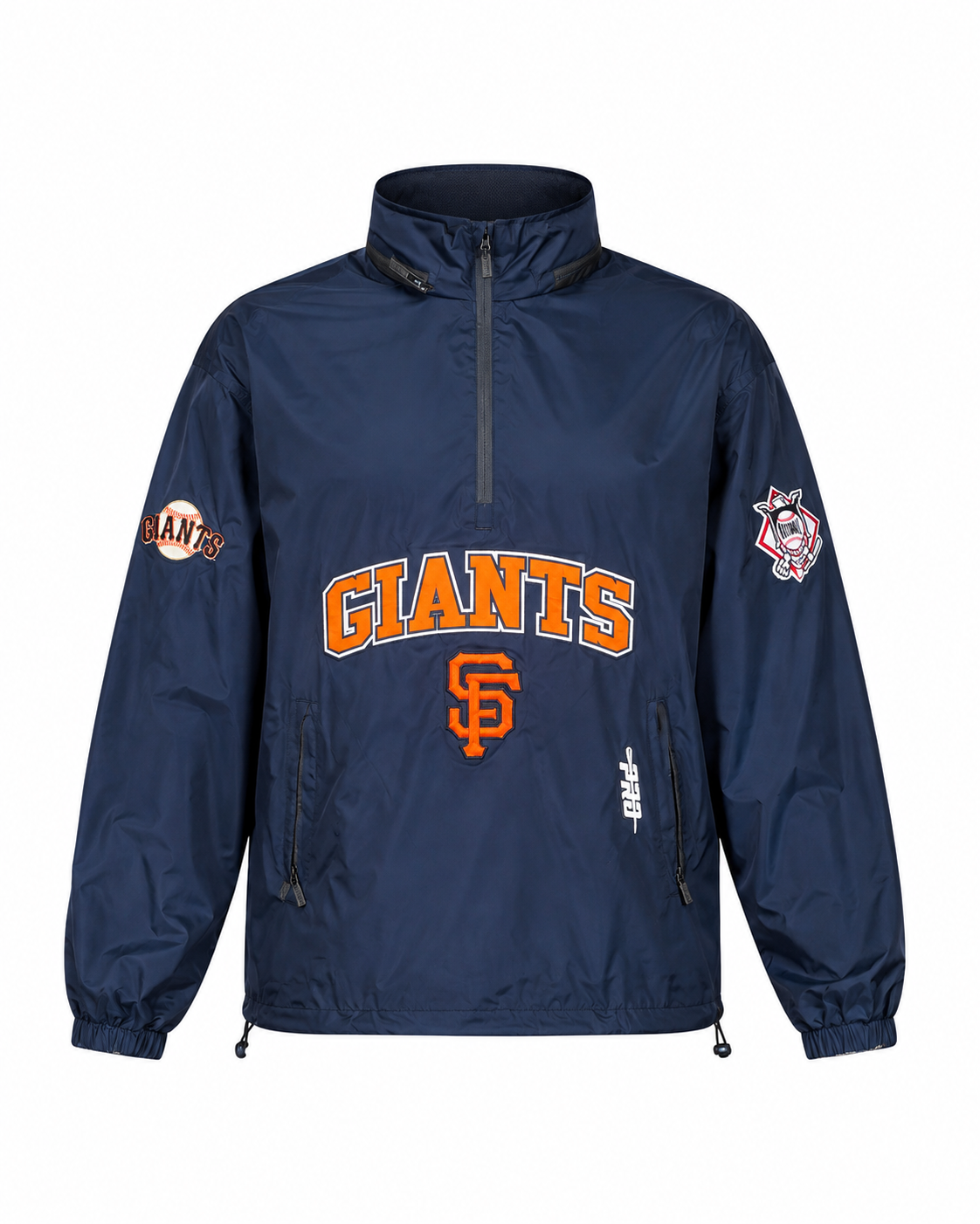 Pro Standard 'San Francisco Giants 1/4 Zip Jacket With Hood-Black