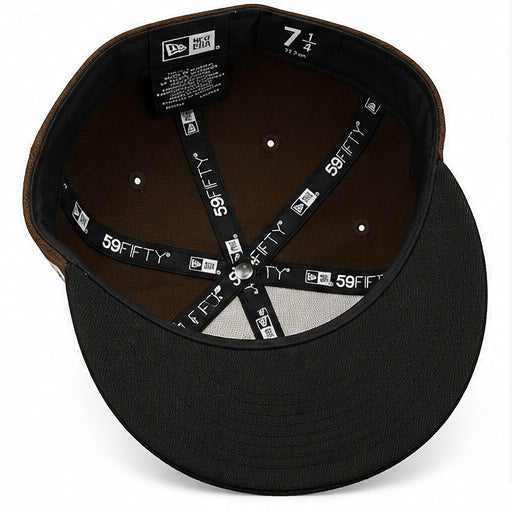 New Era Club America 59FIFTY Fitted Hat - Brown/Black