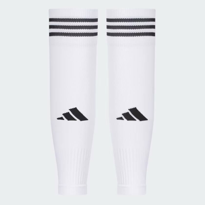 Adidas Copa 2-Piece Calf Sleeve Soccer Socks - White