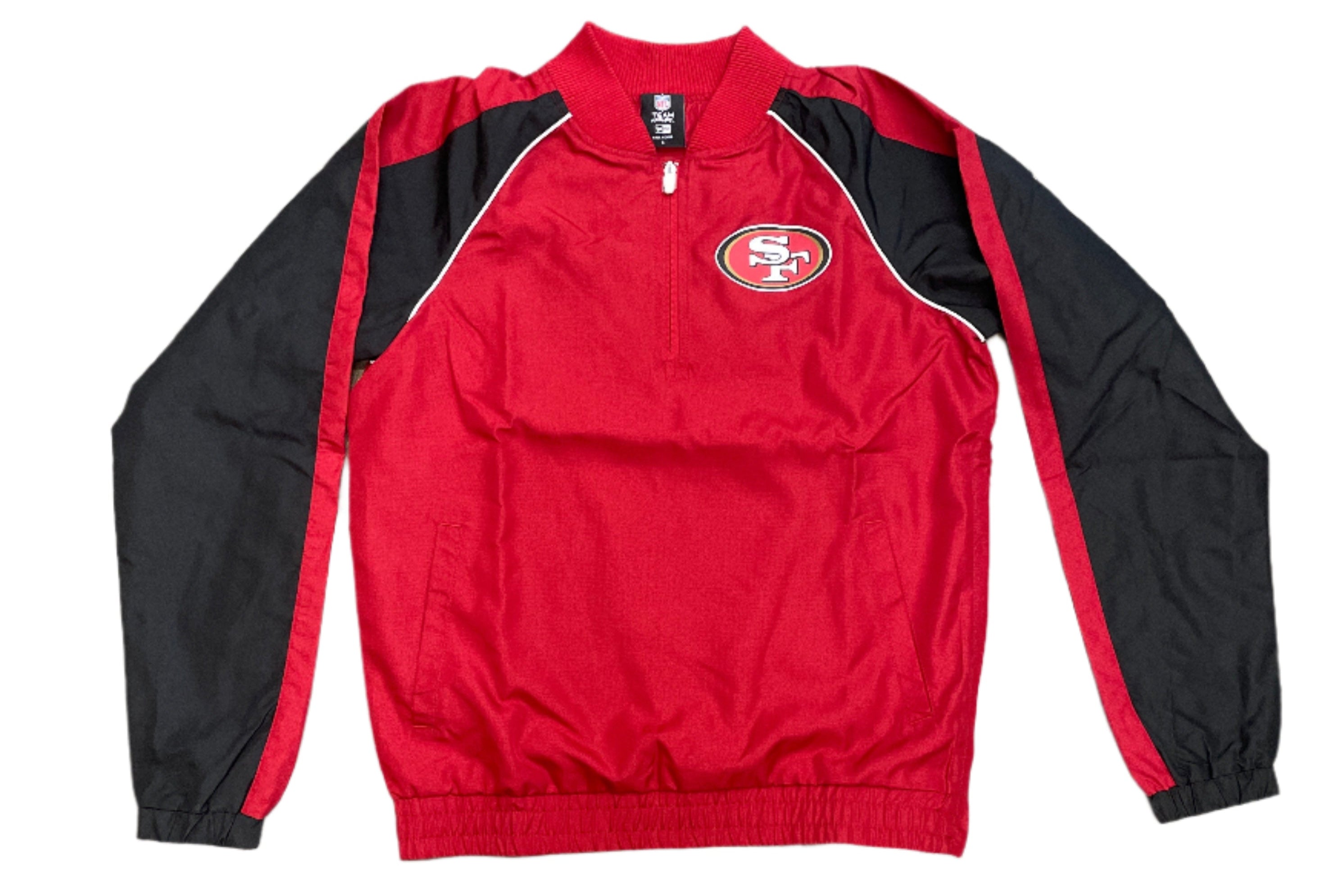 New Era San Francisco 49ers 1/4 Zip Jacket