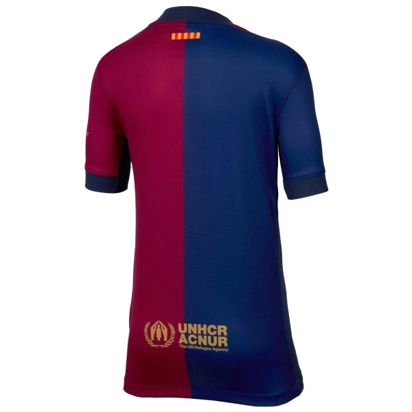 Nike Youth Barcelona Home Stadium Jersey 24/25