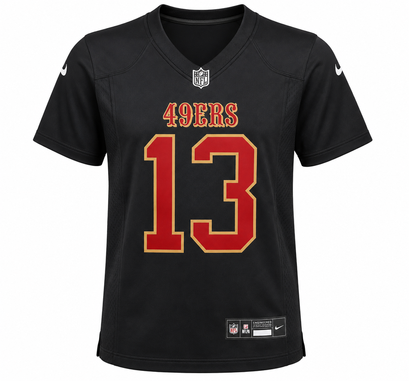Nike Youth San Francisco 49ers Brock Purdy Game Jersey - Carbon Black