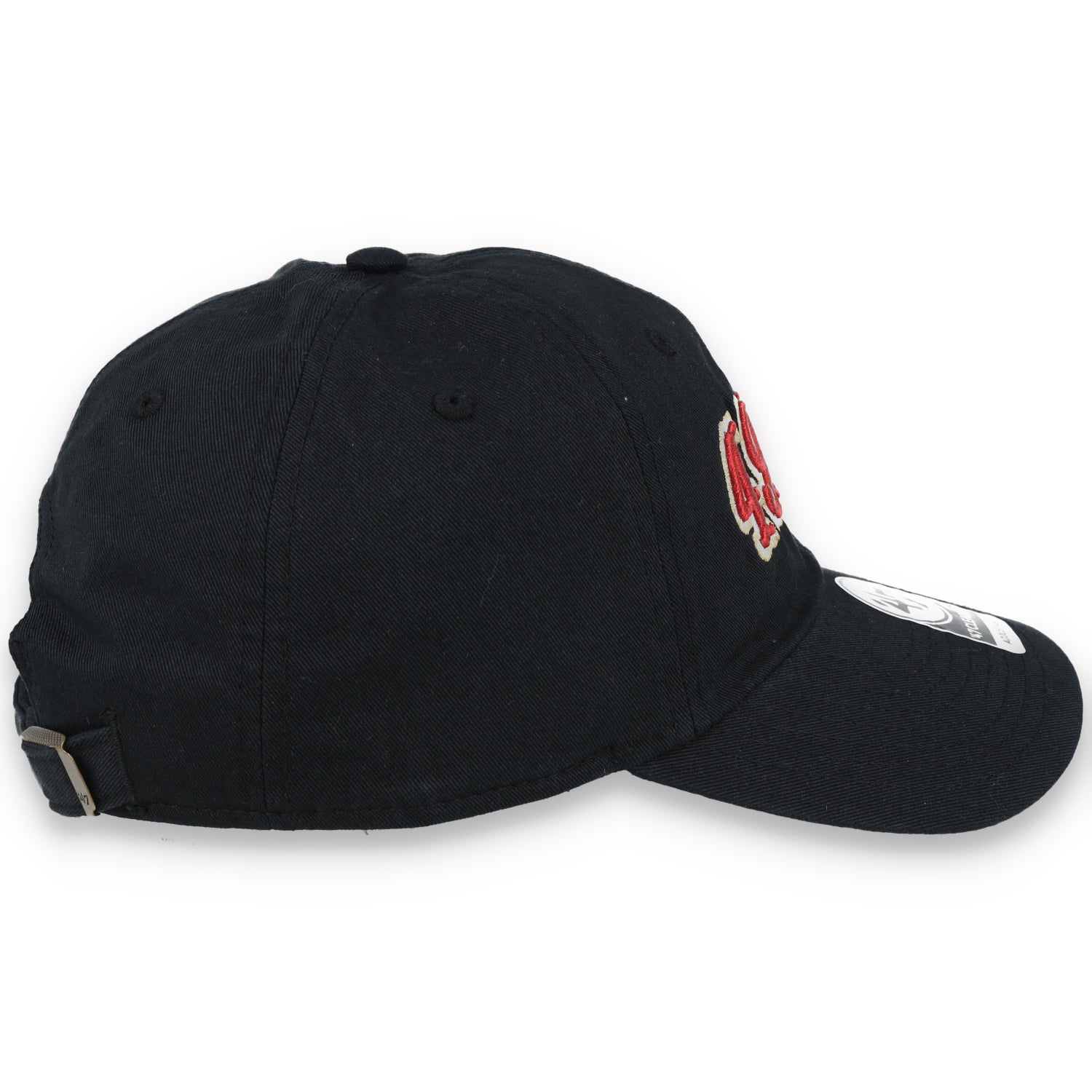 '47 Brand San Francisco 49ers MVP Adjustable Hat-Black