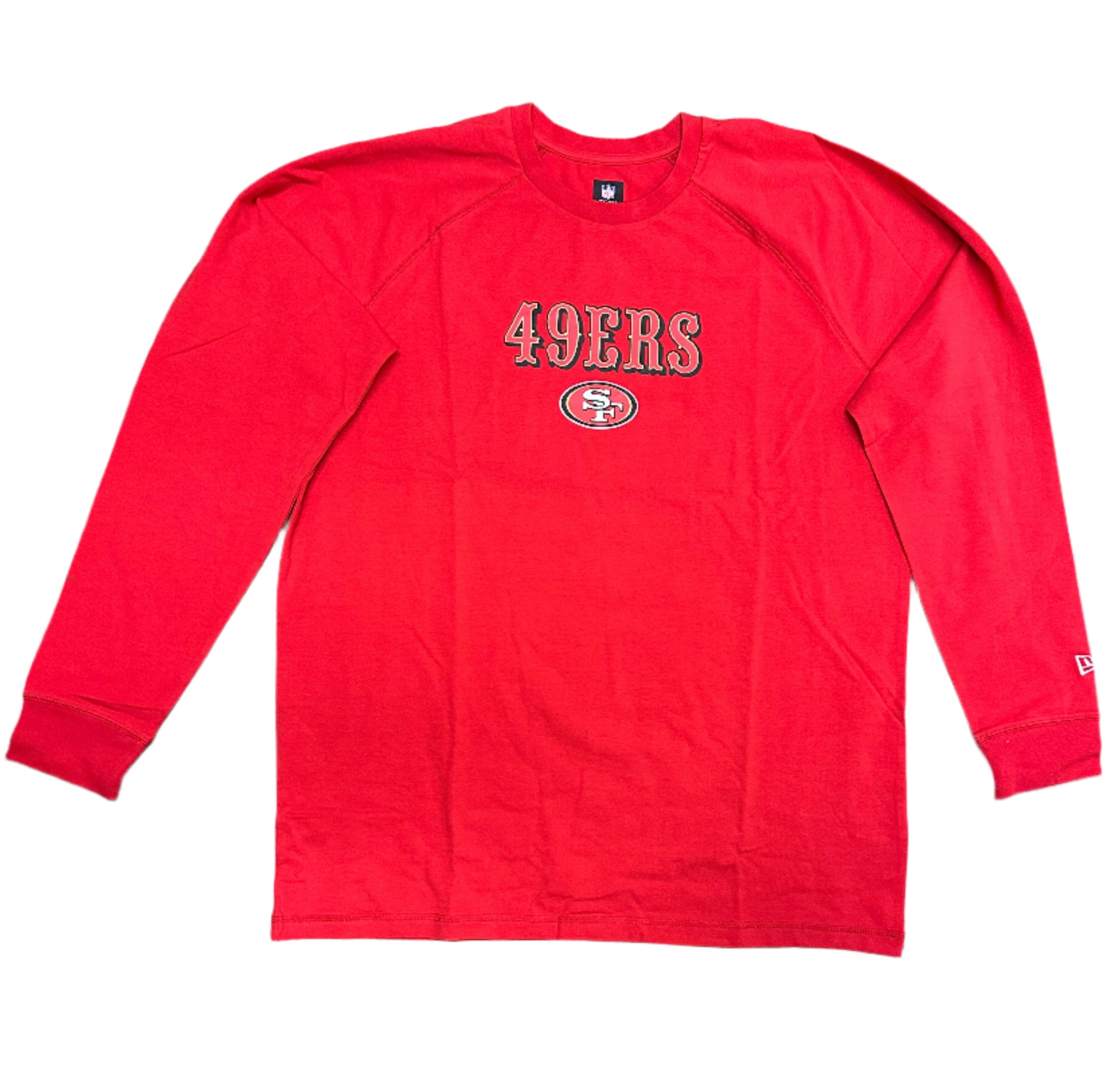 New Era Men's San Francisco 49ers Long Sleeve T-Shirt - Red