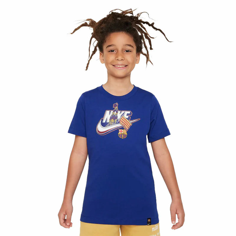 Nike FC Barcelona Big Kids' Soccer T-Shirt