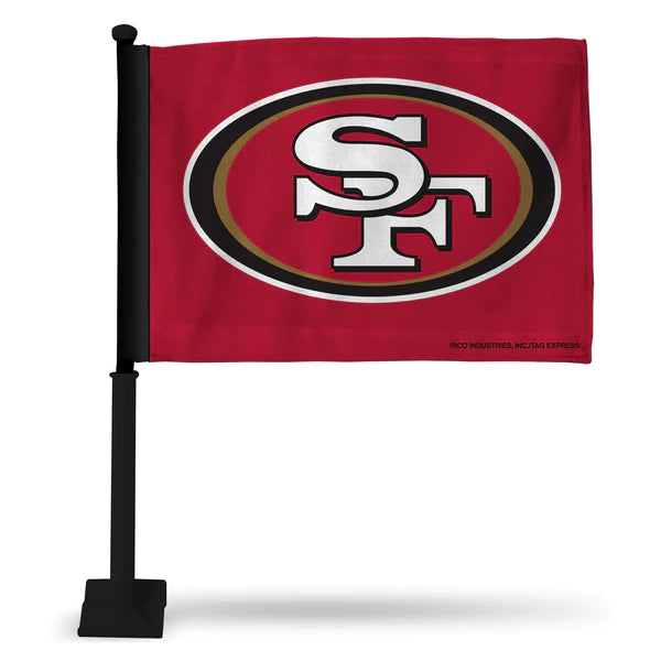WinCraft San Francisco 49ers Car flag-Red