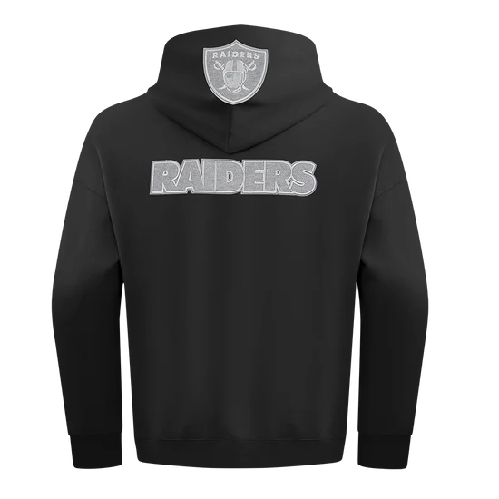 Pro Standard 'Las Vegas Raiders French Terry Drop Shoulder Hoodie-Black
