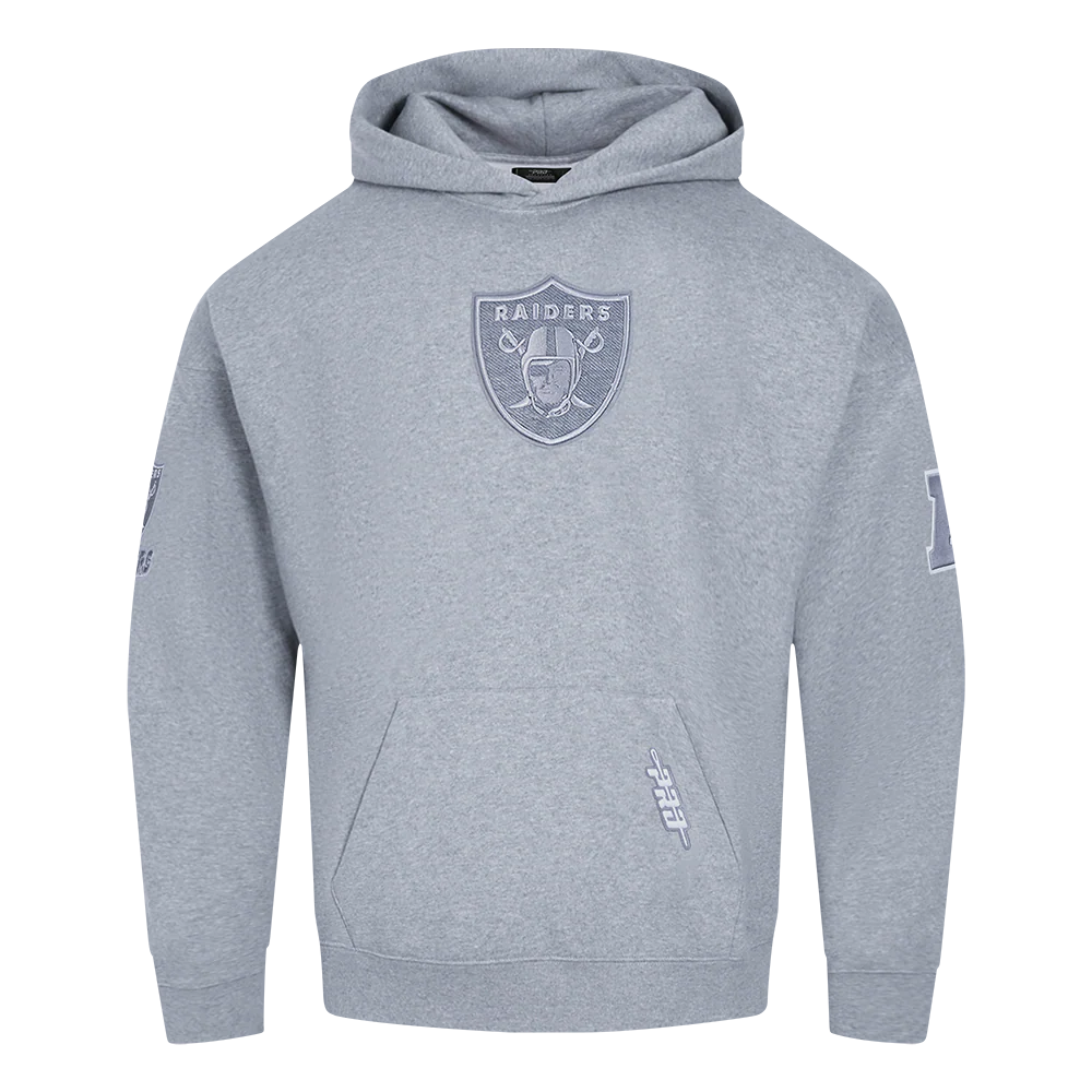 Pro Standard 'Las Vegas Raiders French Terry Drop Shoulder Hoodie-Gray