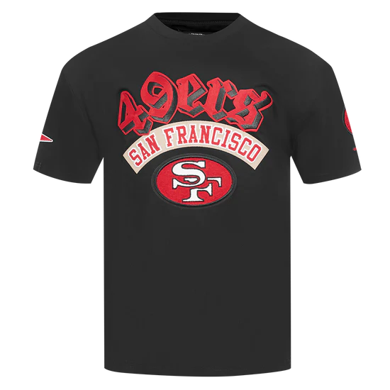 Pro Standard San Francisco 49ers Best OF Drop Shoulder Tee-Black