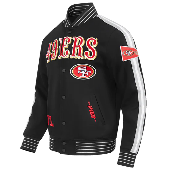 Pro Standard Men's San Francisco 49ers PRO GAME DAY DBL KNIT JACKET