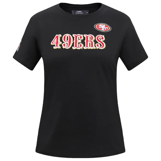 PRO STANDARD SAN FRANCISCO 49ERS CLASSIC SHORT SLEEVE JERSEY SLIM FIT TEE
