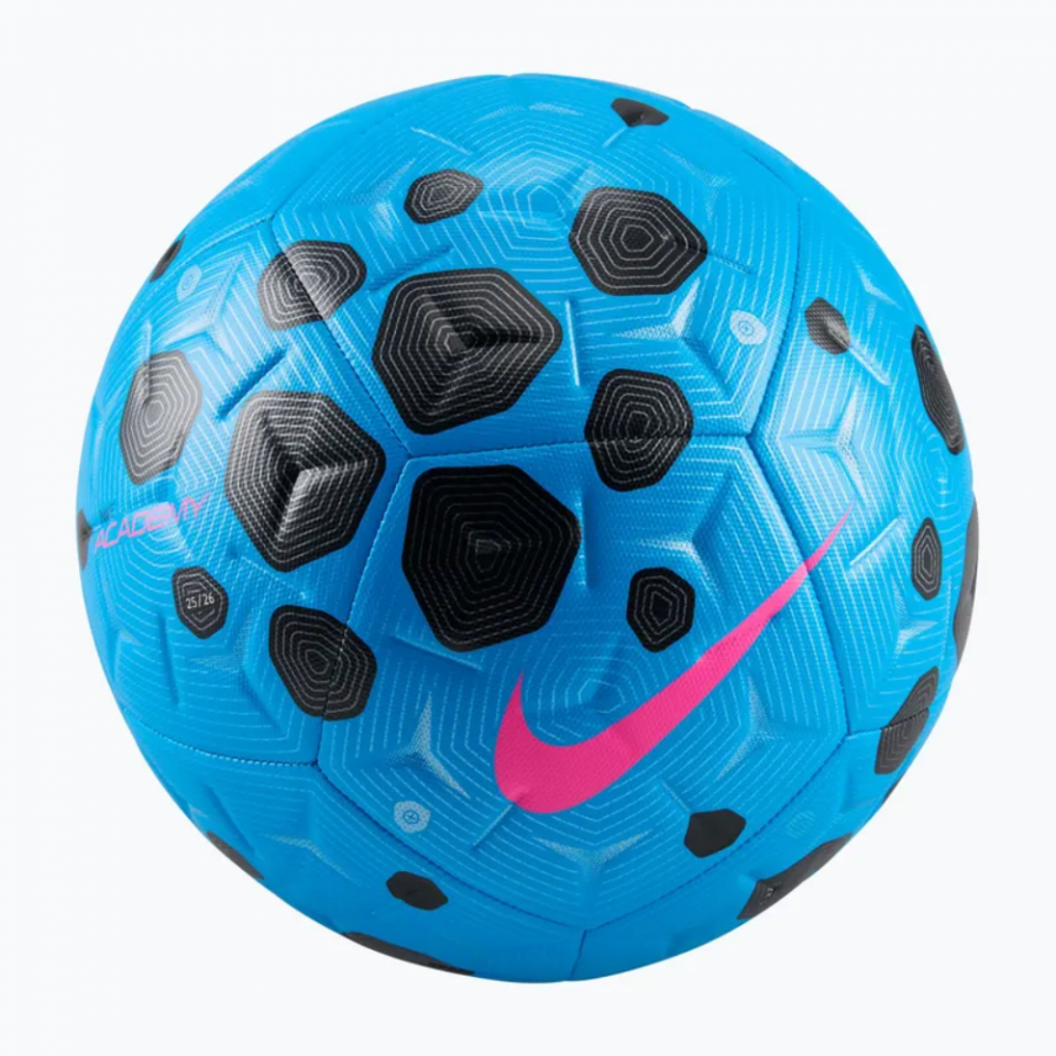 Nike Academy Soccer Ball- Blue Glow/black/pink Blast