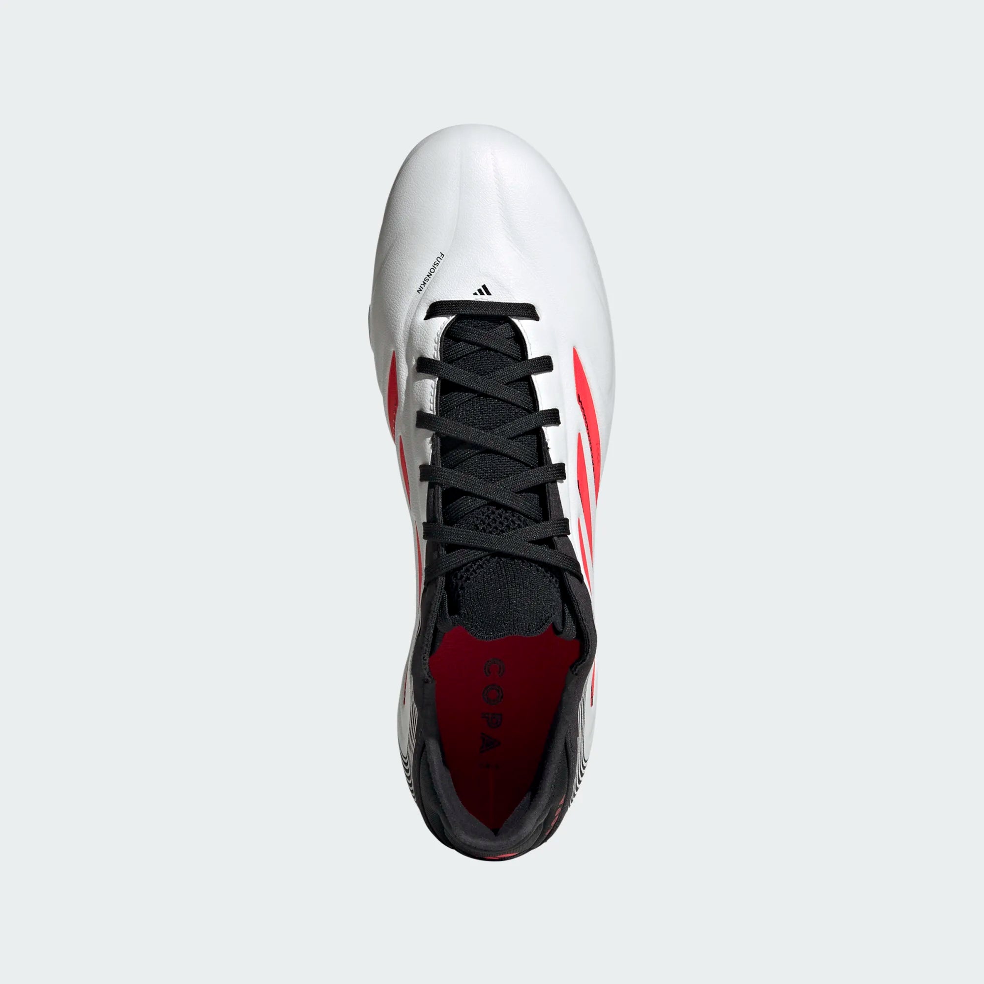 Adidas Copa Pure III Pro FG-White/Black/Lucid Red