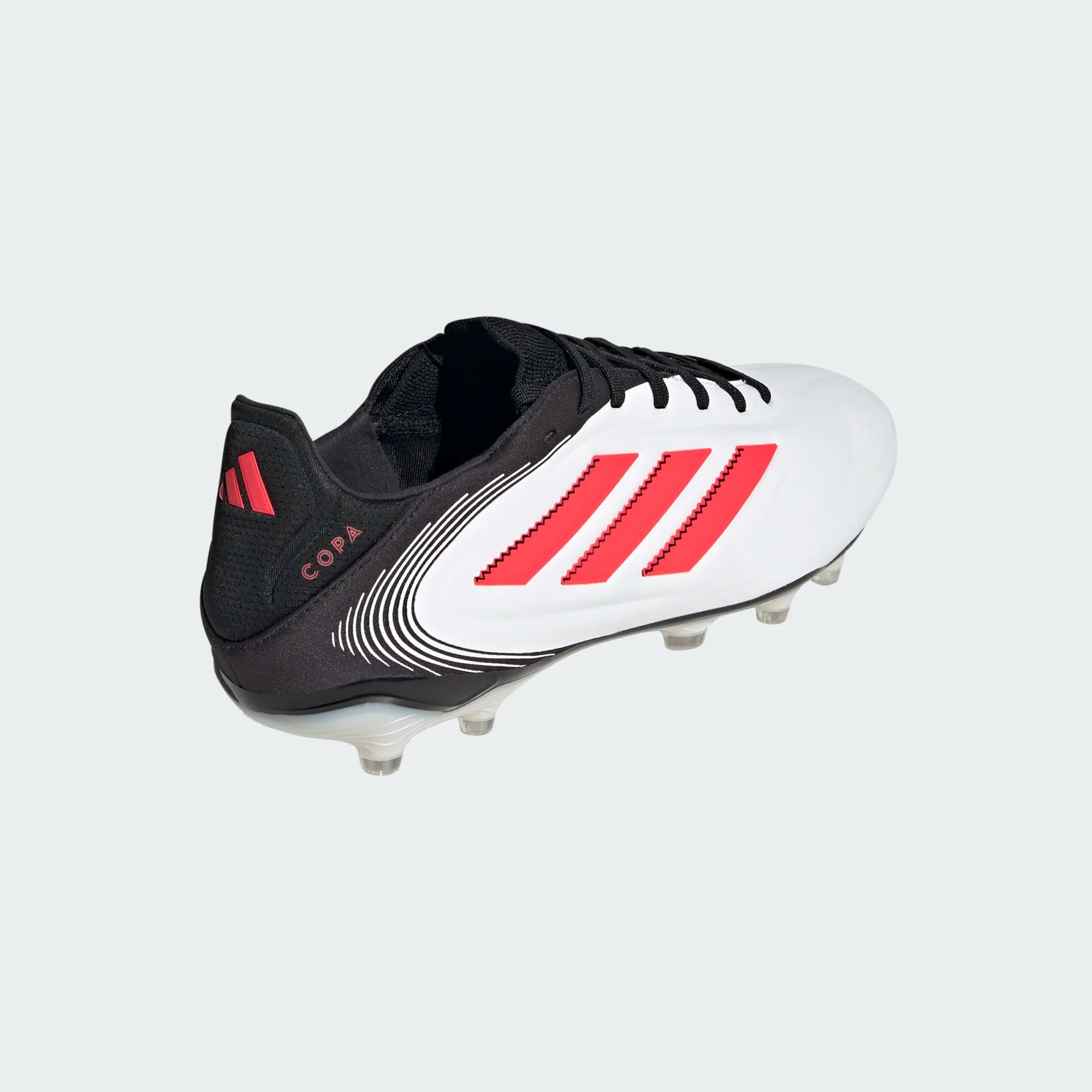 Adidas Copa Pure III Pro FG-White/Black/Lucid Red