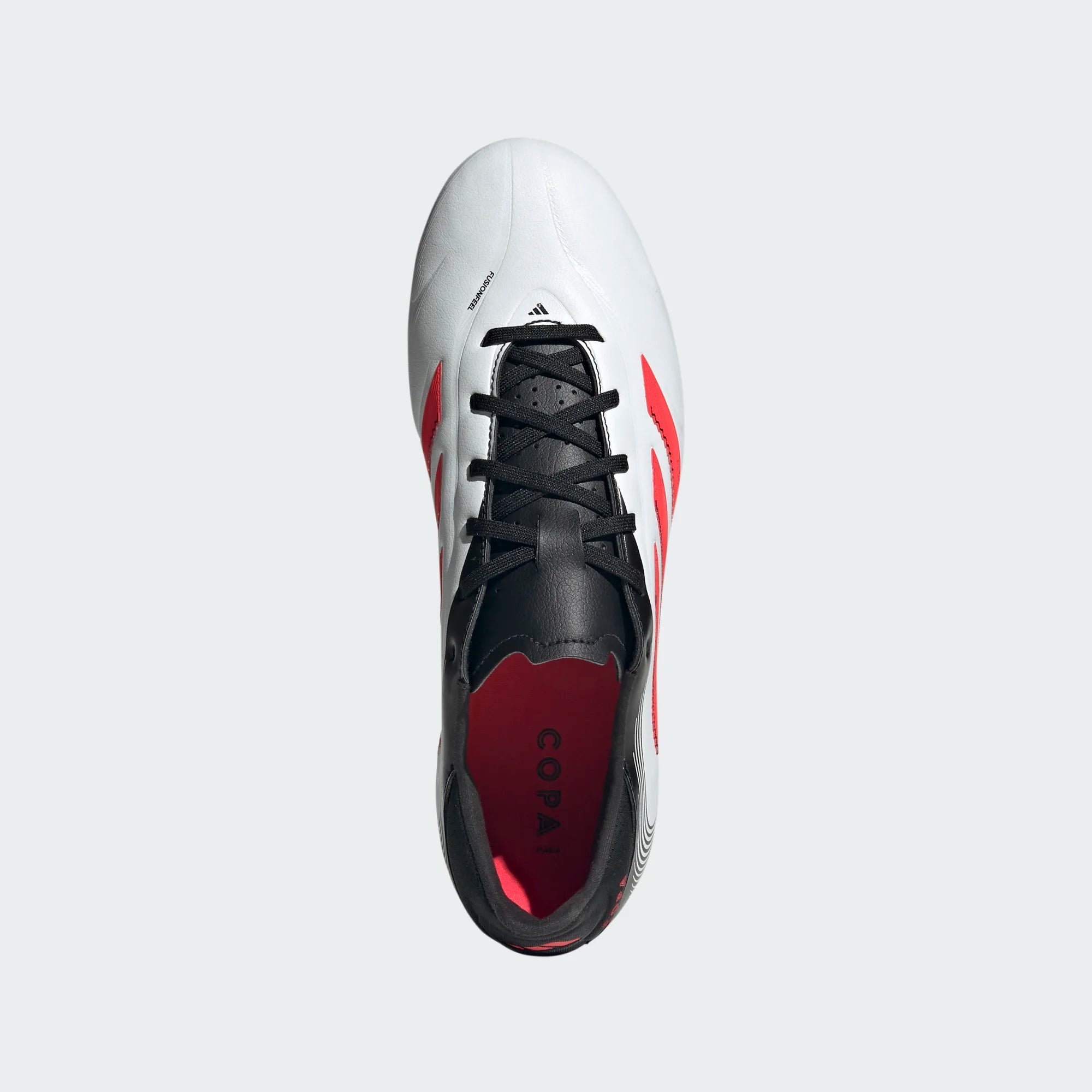 Adidas Copa Pure III League FG/MG-White/Lucid Red/Black