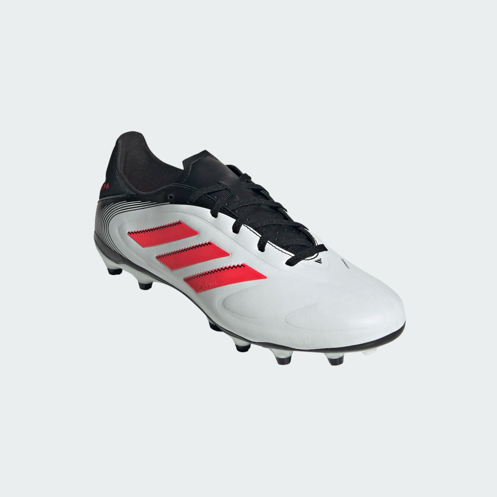 Adidas Copa Pure III League FG/MG-White/Lucid Red/Black