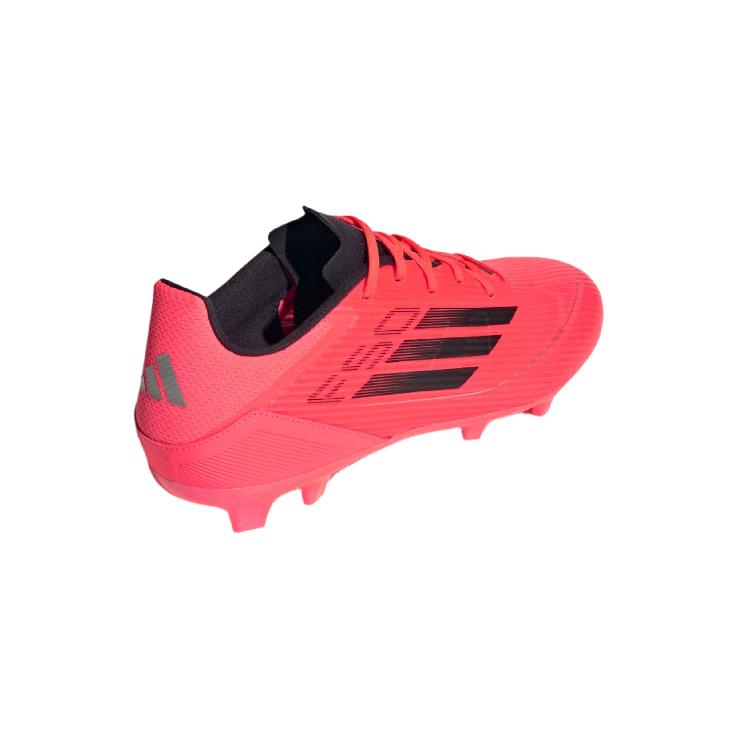 Adidas F50 League FG/MG-Turbo/Aurora Black/Platinum Metallic