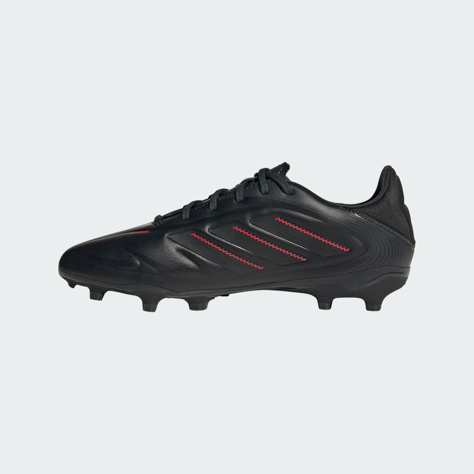 Adidas Jr Copa Pure III League FG/MG-Black/Lucid Red