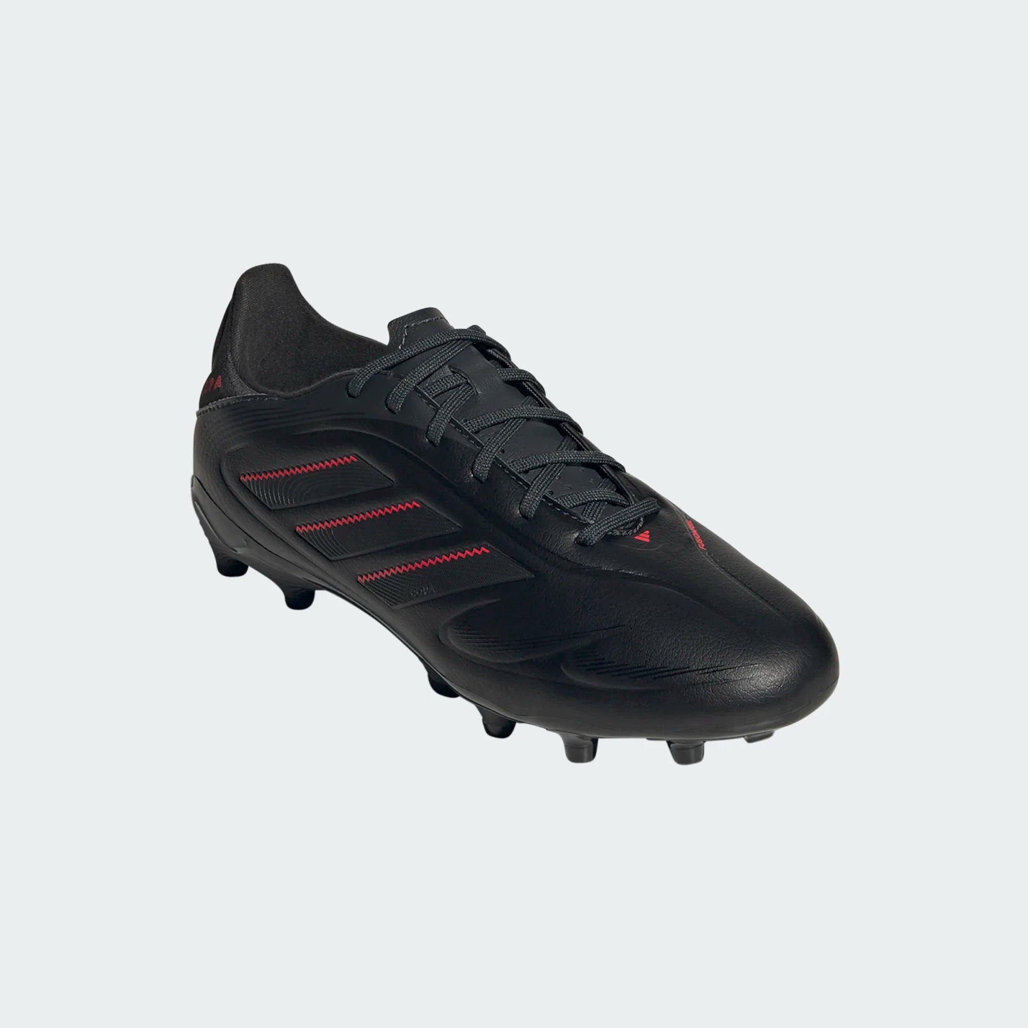 Adidas Jr Copa Pure III League FG/MG-Black/Lucid Red