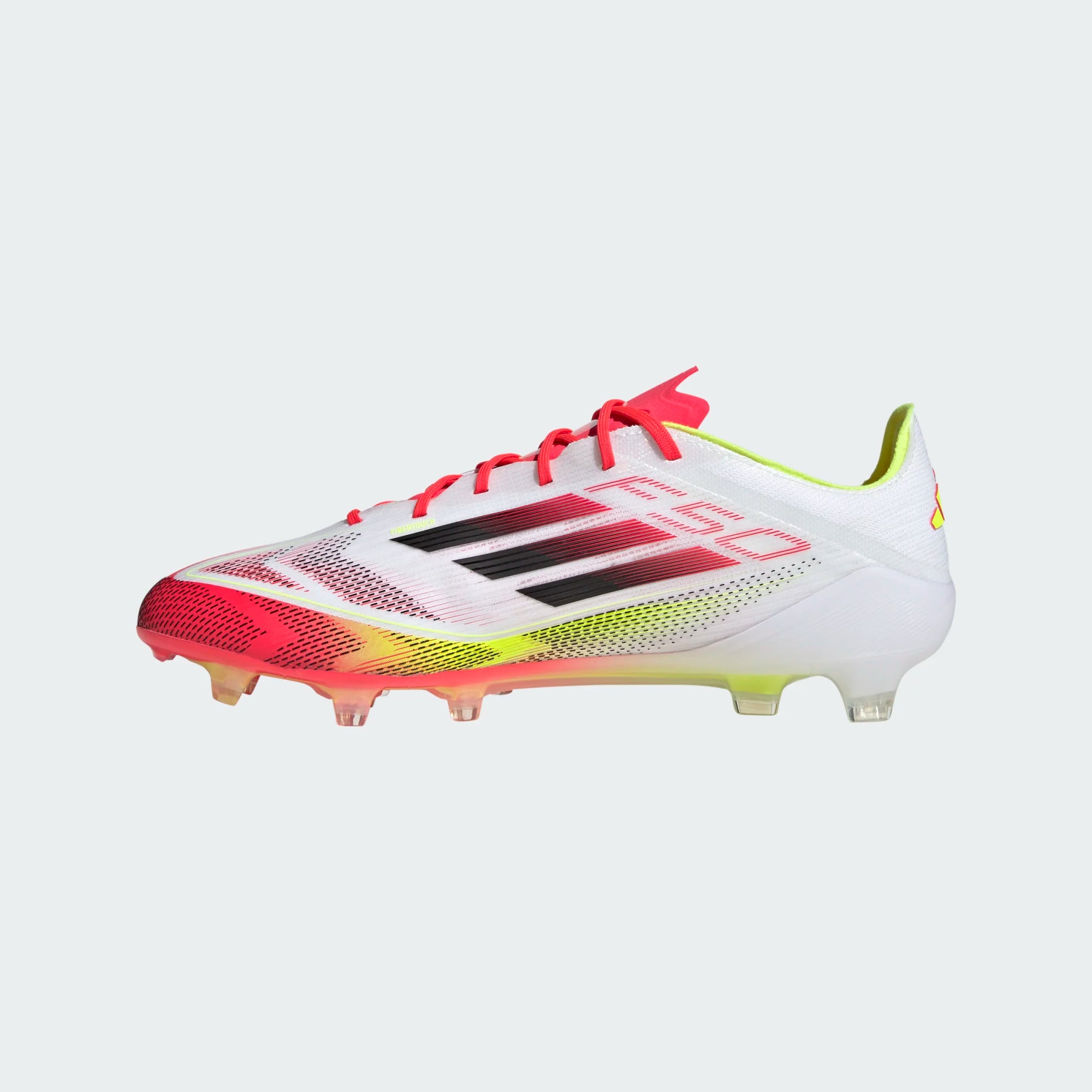 Adidas F50 Elite FG/MG-White/Lucid Red Volt