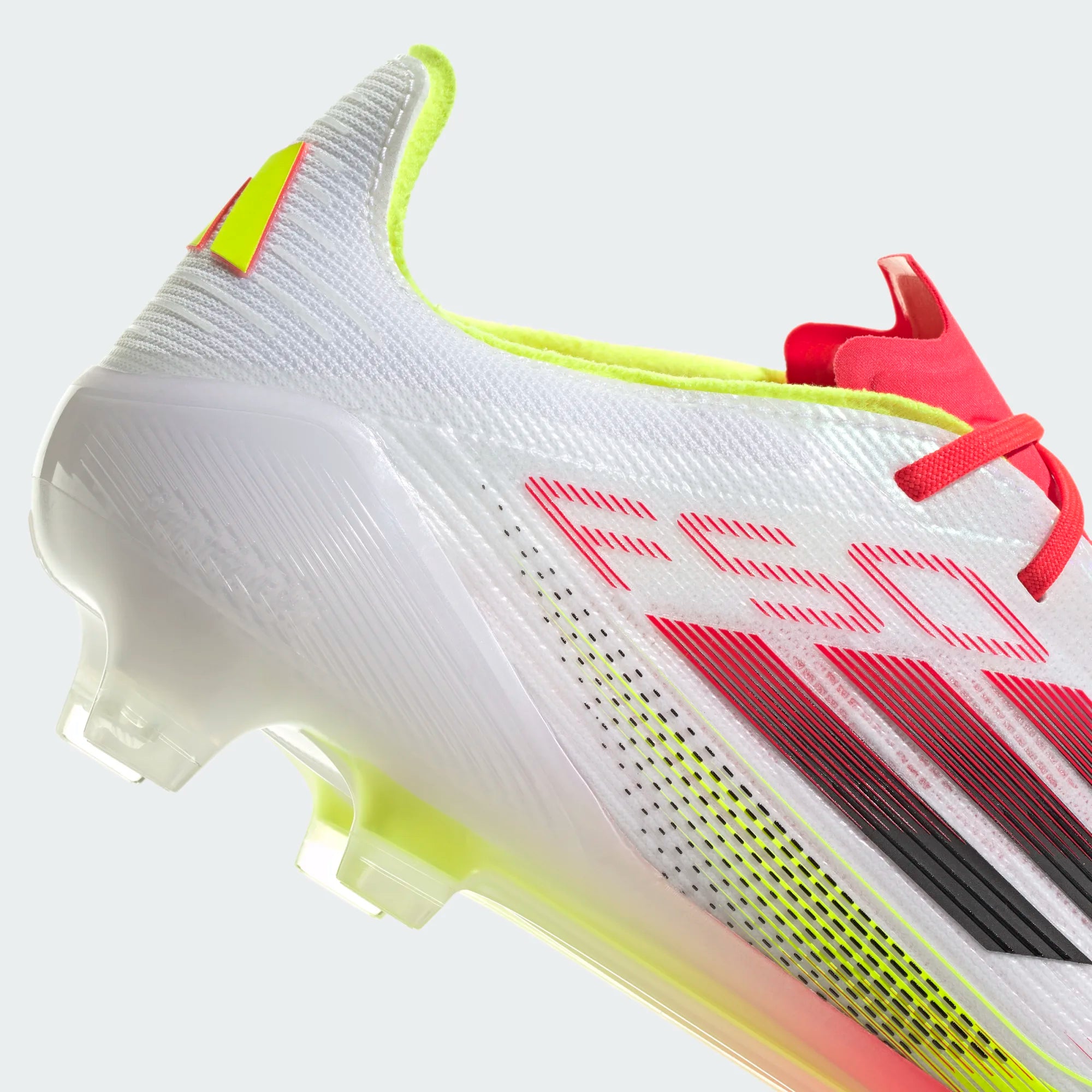 Adidas F50 Elite FG/MG-White/Lucid Red Volt