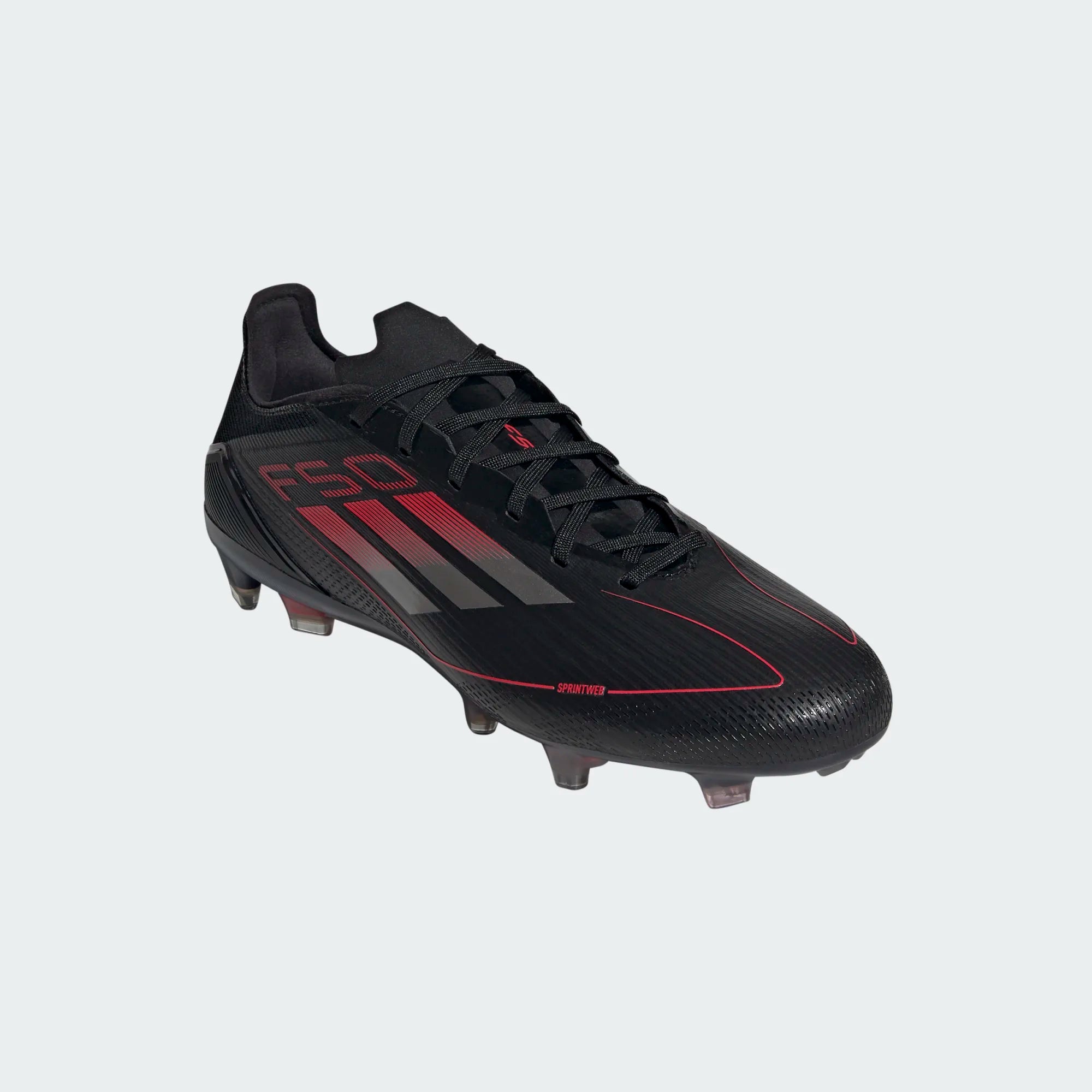 Adidas F50 Pro FG/MG-Black/Lucid Red