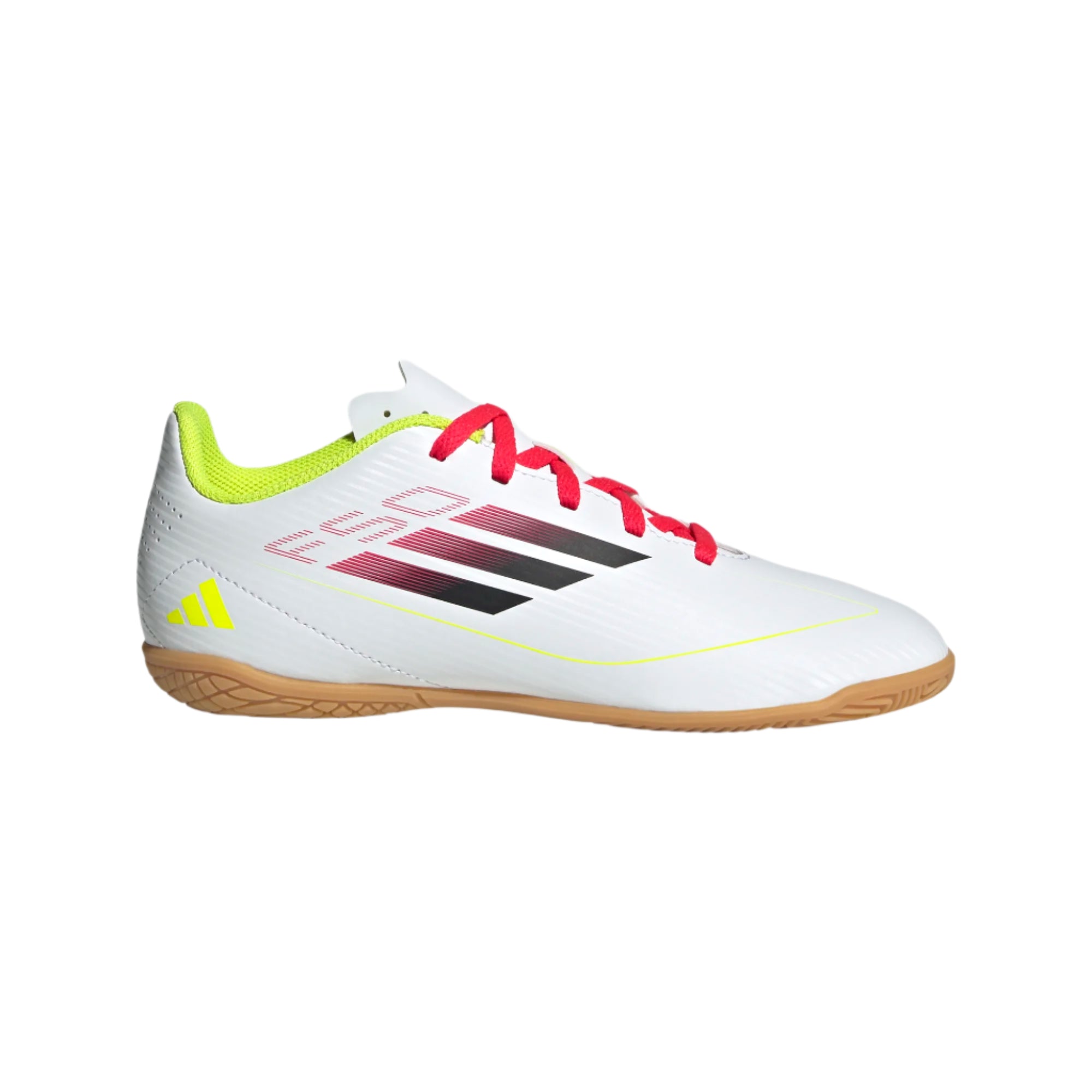 Adidas Jr F50 Club IC-White/Yellow/CBlack