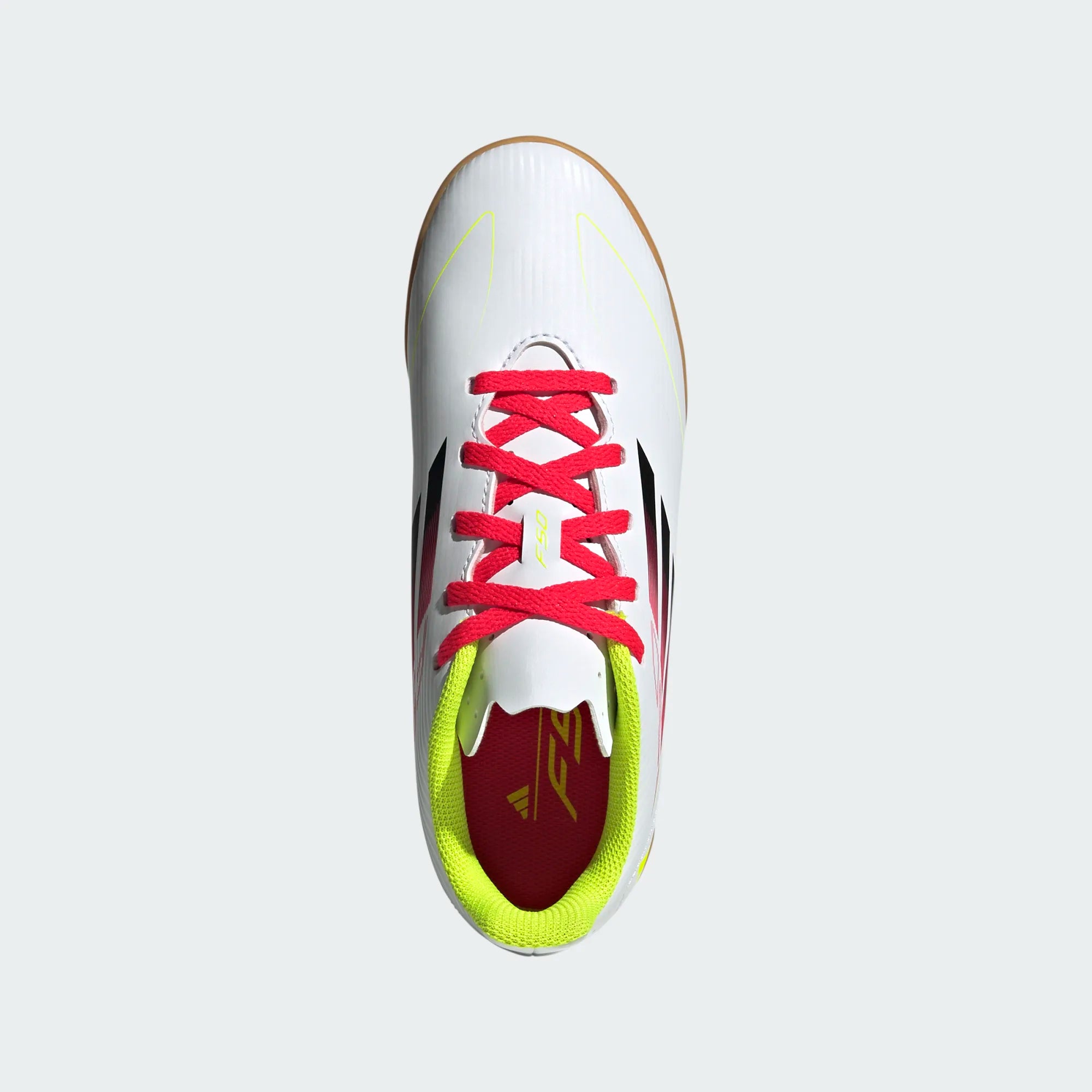 Adidas Jr F50 Club IC-White/Yellow/CBlack