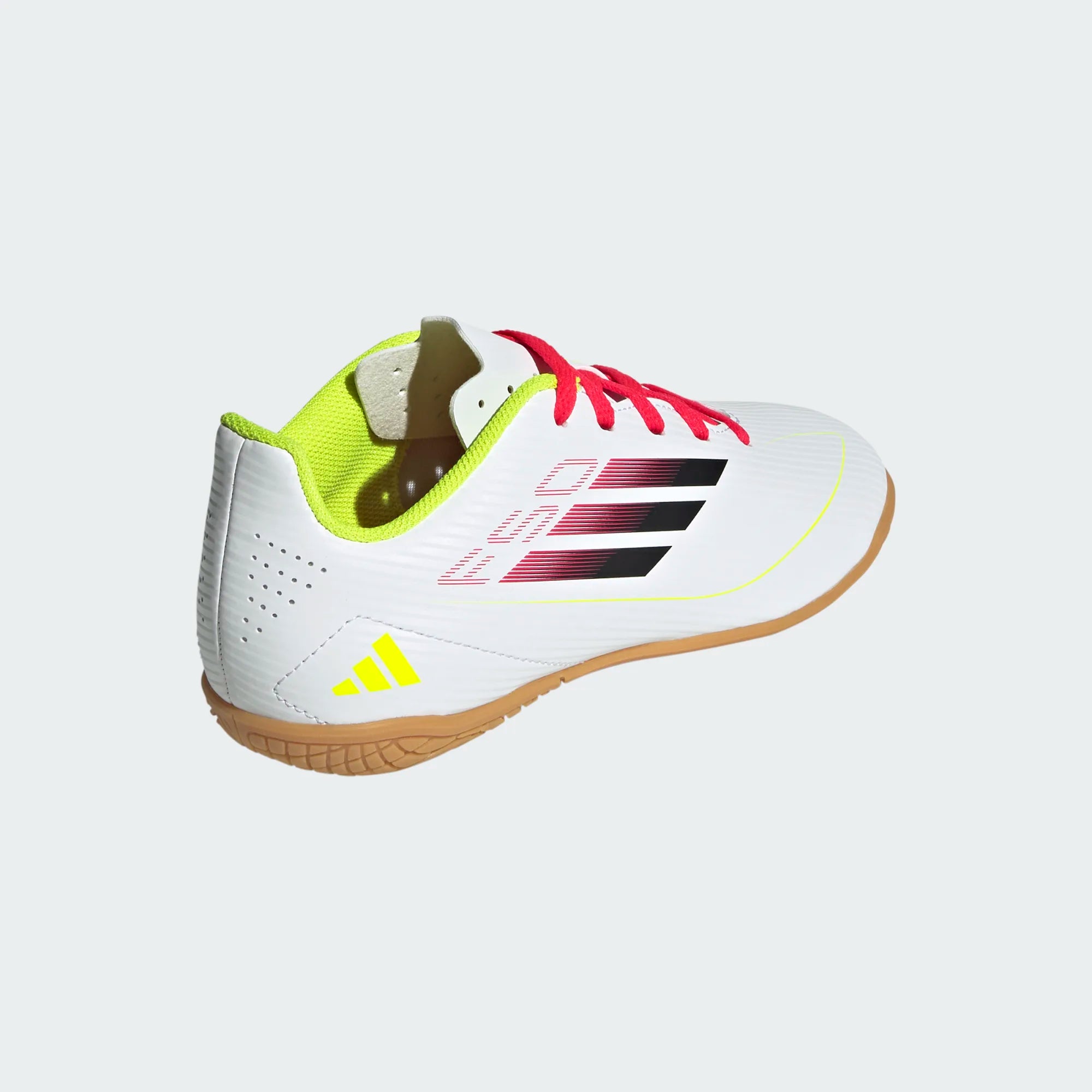 Adidas Jr F50 Club IC-White/Yellow/CBlack