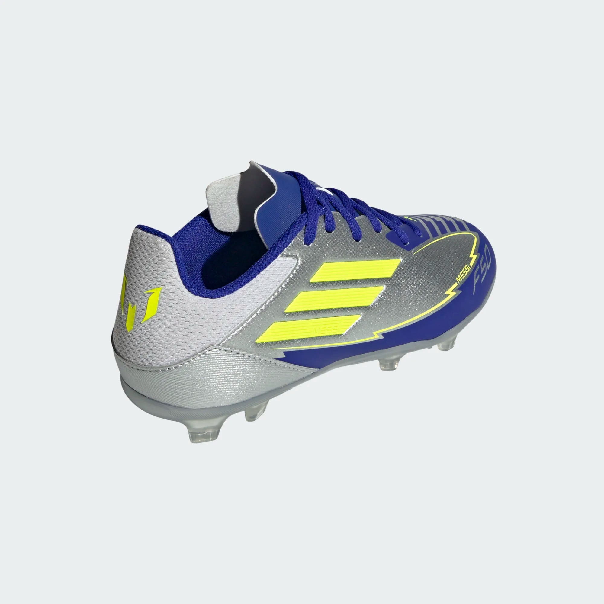 Adidas JR Messi F50 League FG/MG -Silver/Yellow/Blue