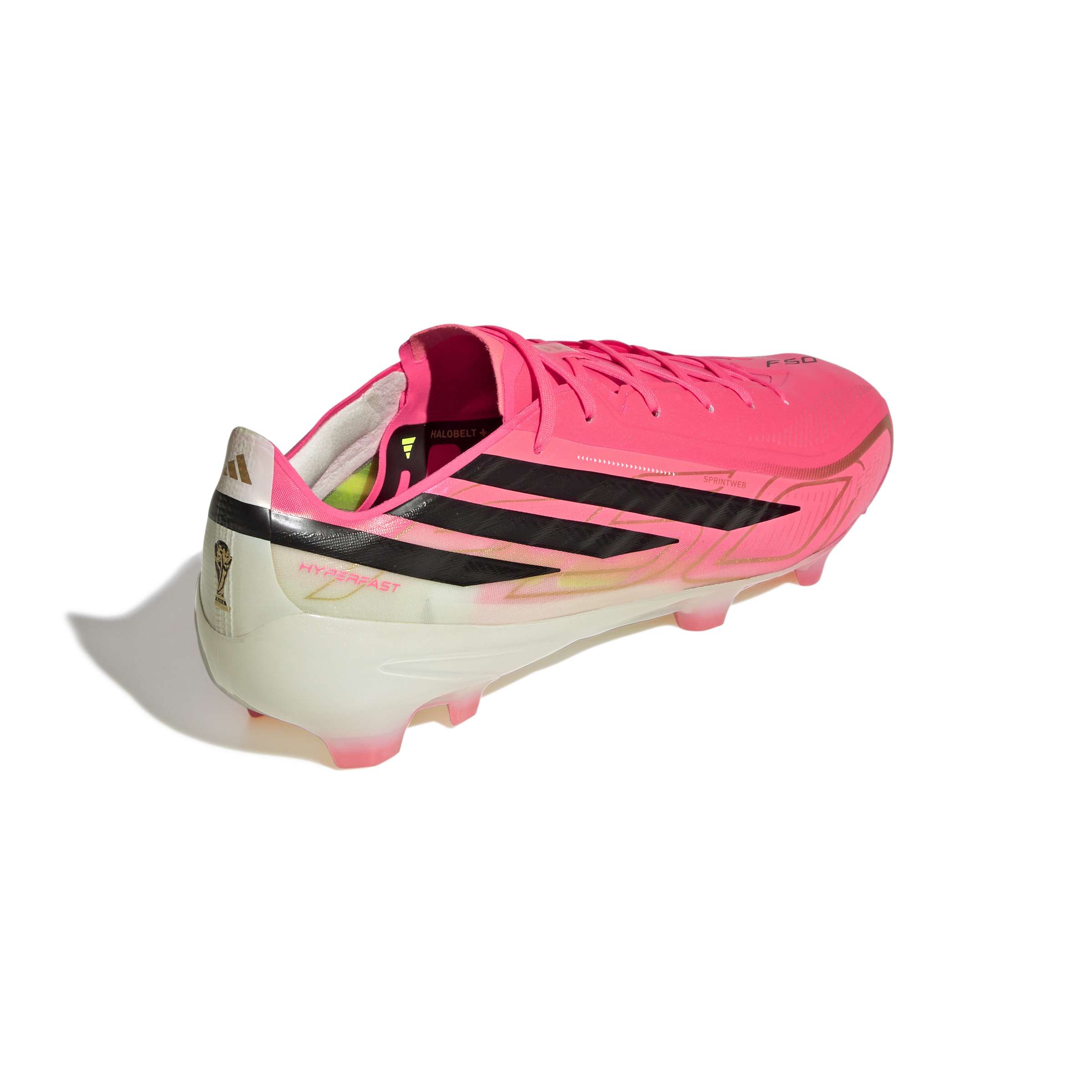 Adidas  F50 Hyperfast Pro Firm Ground Soccer Cleats Pink
